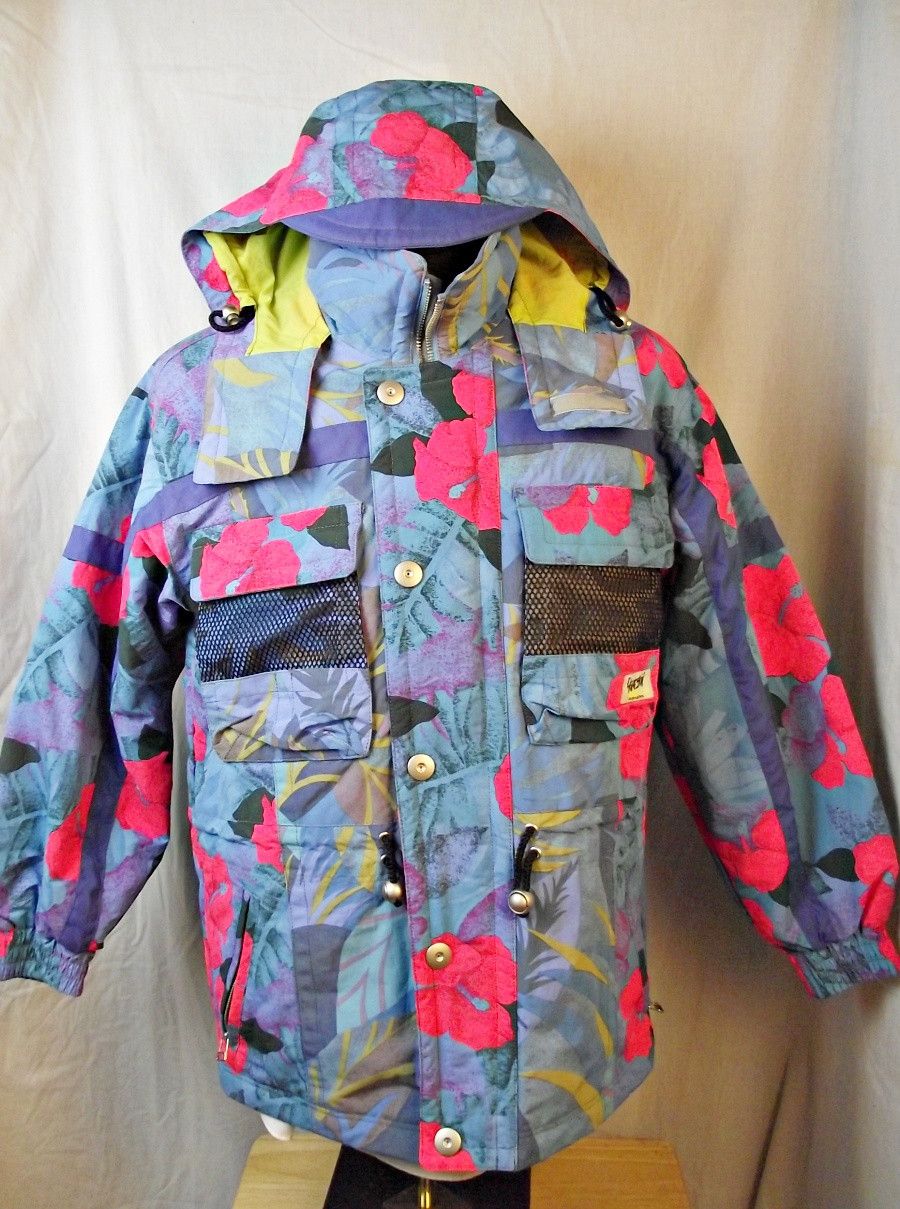 Vintage L'Agression Weekend Party Mens 90s Ski Jacket Snowboard Size US M / EU 48-50 / 2 - 2 Thumbnail