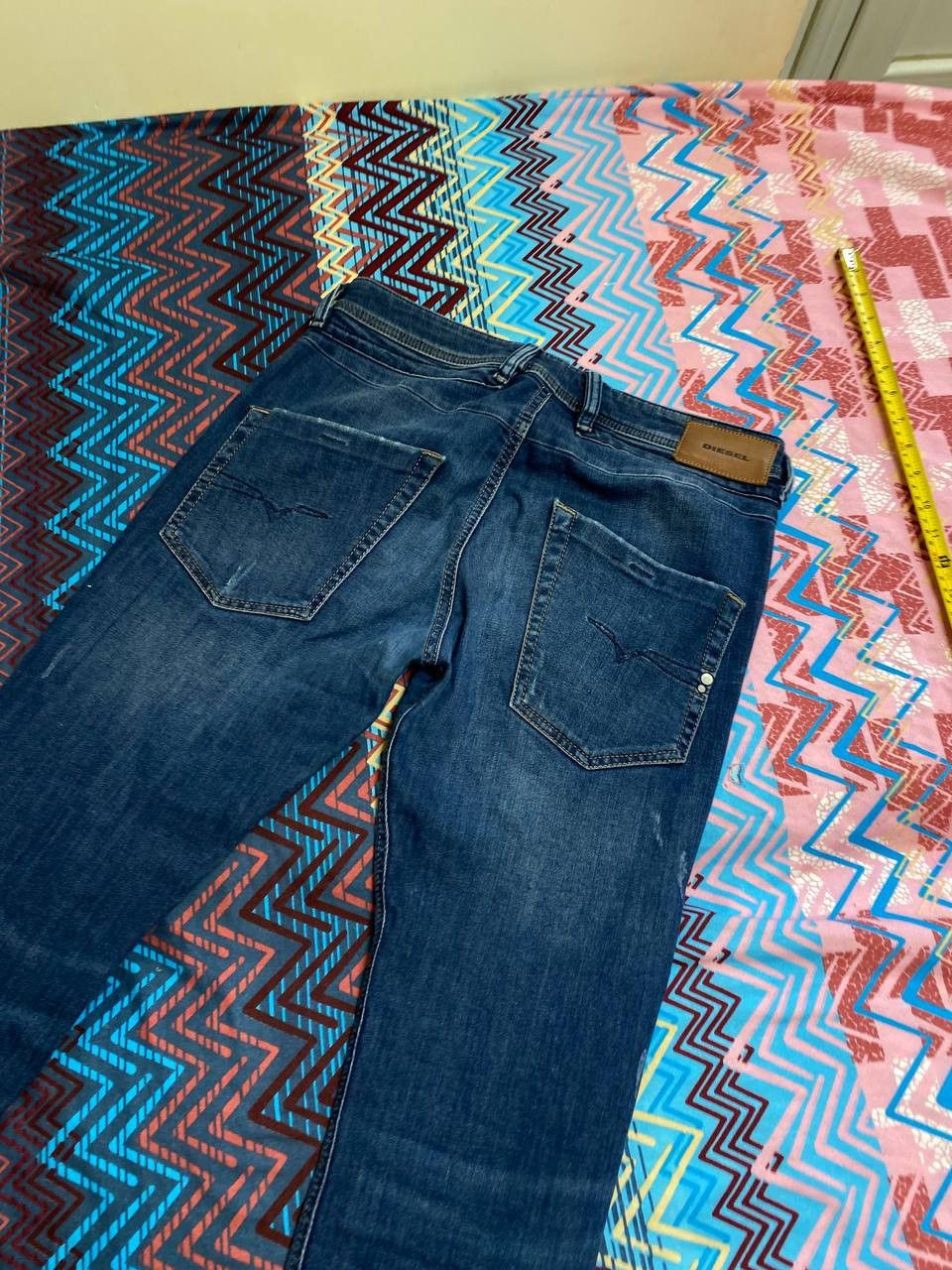Diesel × Vintage VINTAGE Y2K ARCHIVE STYLE DIESEL GRUNGE FADED JEANS Size US 30 / EU 46 - 13 Thumbnail