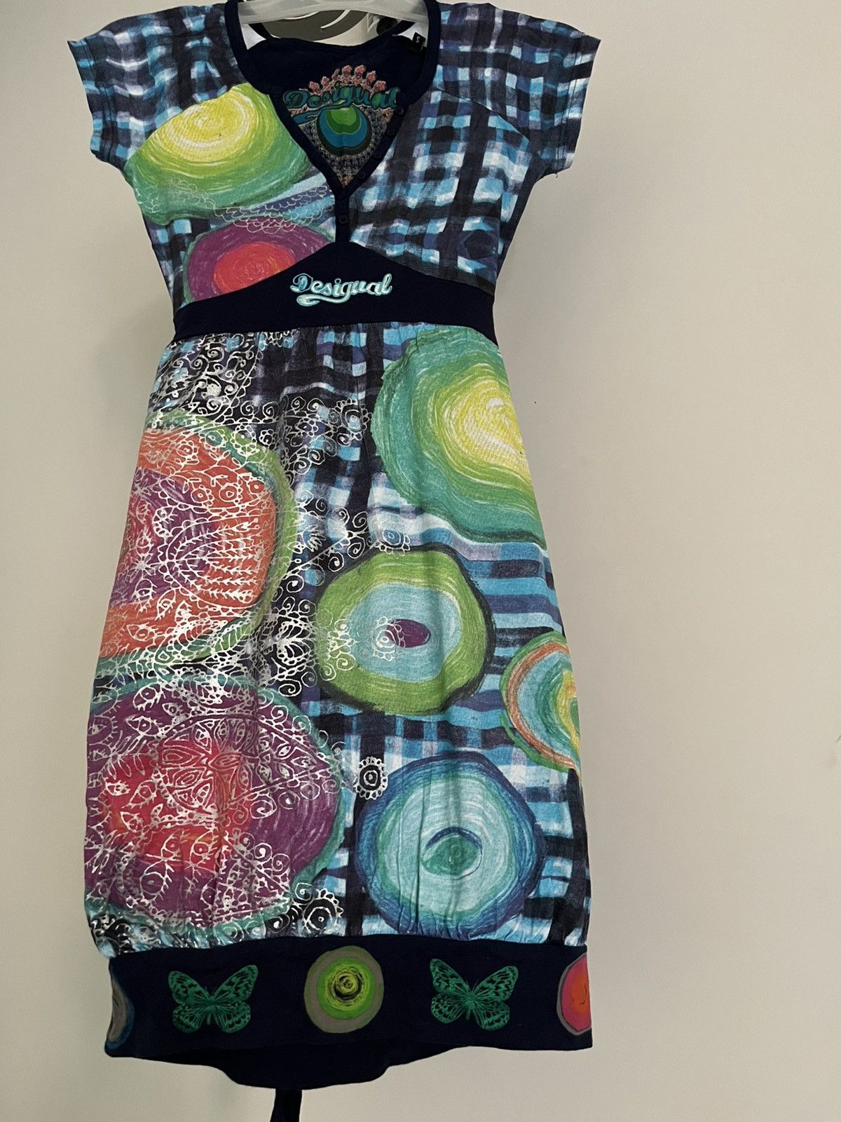 Desigual Women’s printed Mini dress Size S / US 4 / IT 40 - 7 Thumbnail
