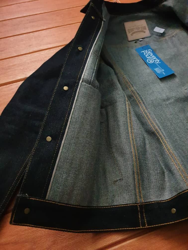 Japanese Brand Seventy four 16 oz salvedge type 2 denim jacket Size US S / EU 44-46 / 1 - 11 Thumbnail