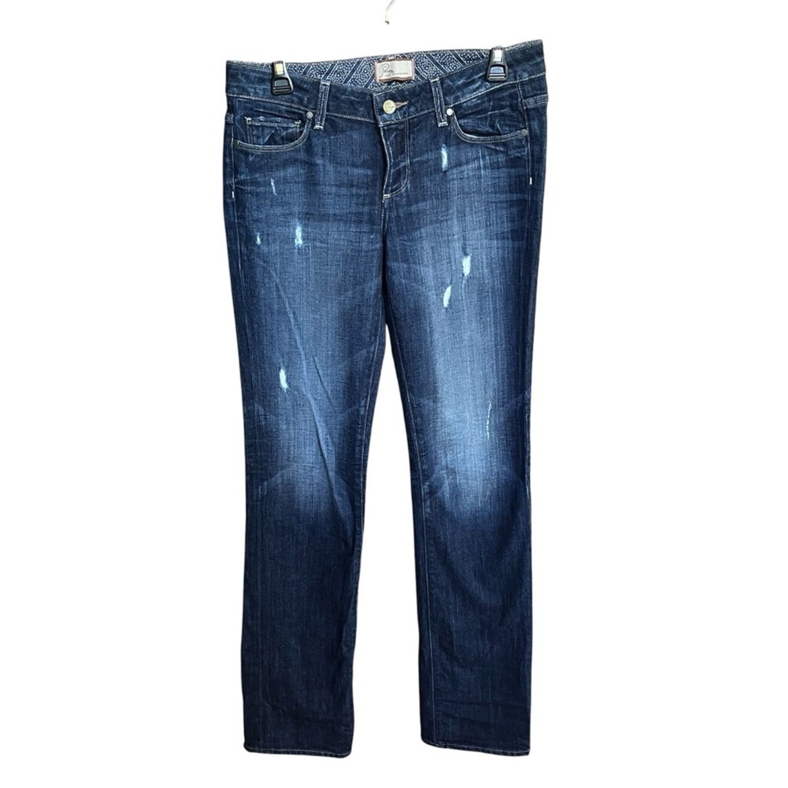 Paige Paige size 26 Womens Jimmy Jimmy Skinny Medium Wash Jeans Size 26" / US 2 / IT 38 - 1 Thumbnail