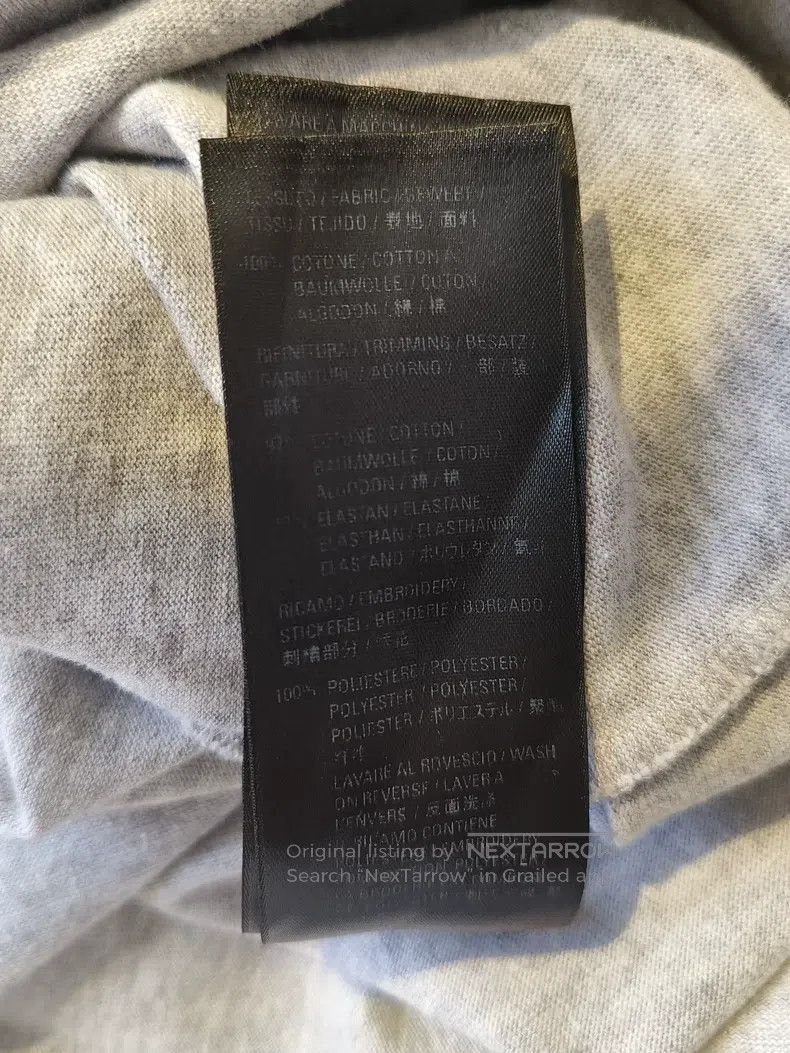Balenciaga Balenciaga Reversed Alphabet Embroidered Men's Short Sleev Size US S / EU 44-46 / 1 - 6 Thumbnail