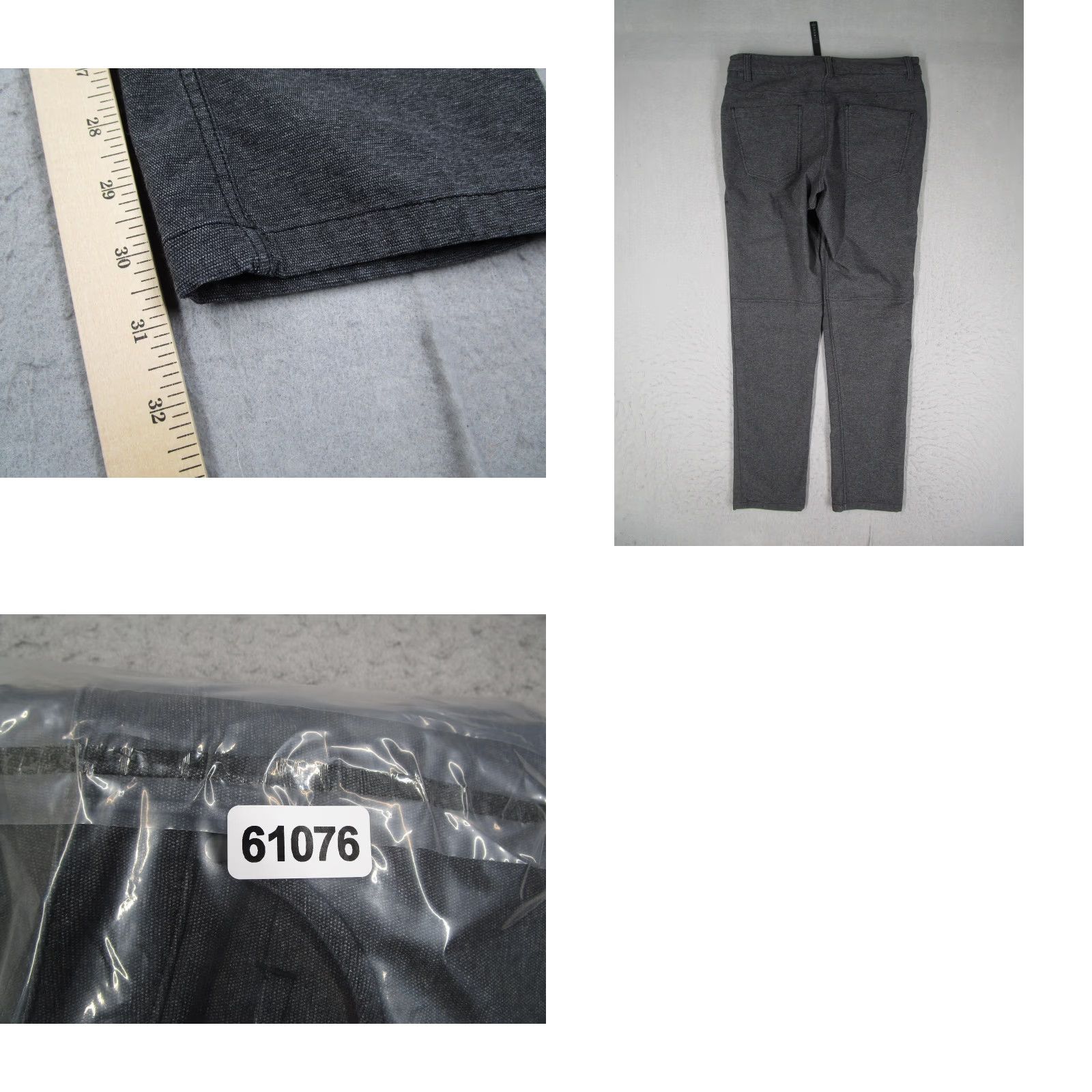 Lululemon Lululemon Pants Mens 31 Gray Slim Straight 5 Pocket Knit Travel/Casual Size US 31 - 8 Thumbnail
