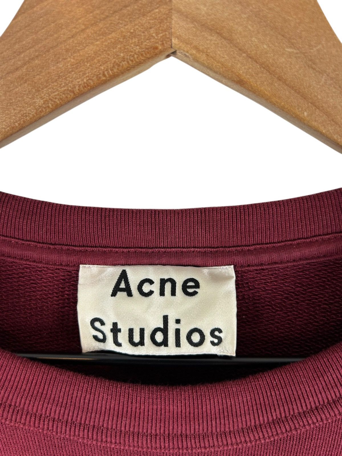 Acne Studios Acne Studios Logo Sweatshirt Size US S / EU 44-46 / 1 - 5 Thumbnail