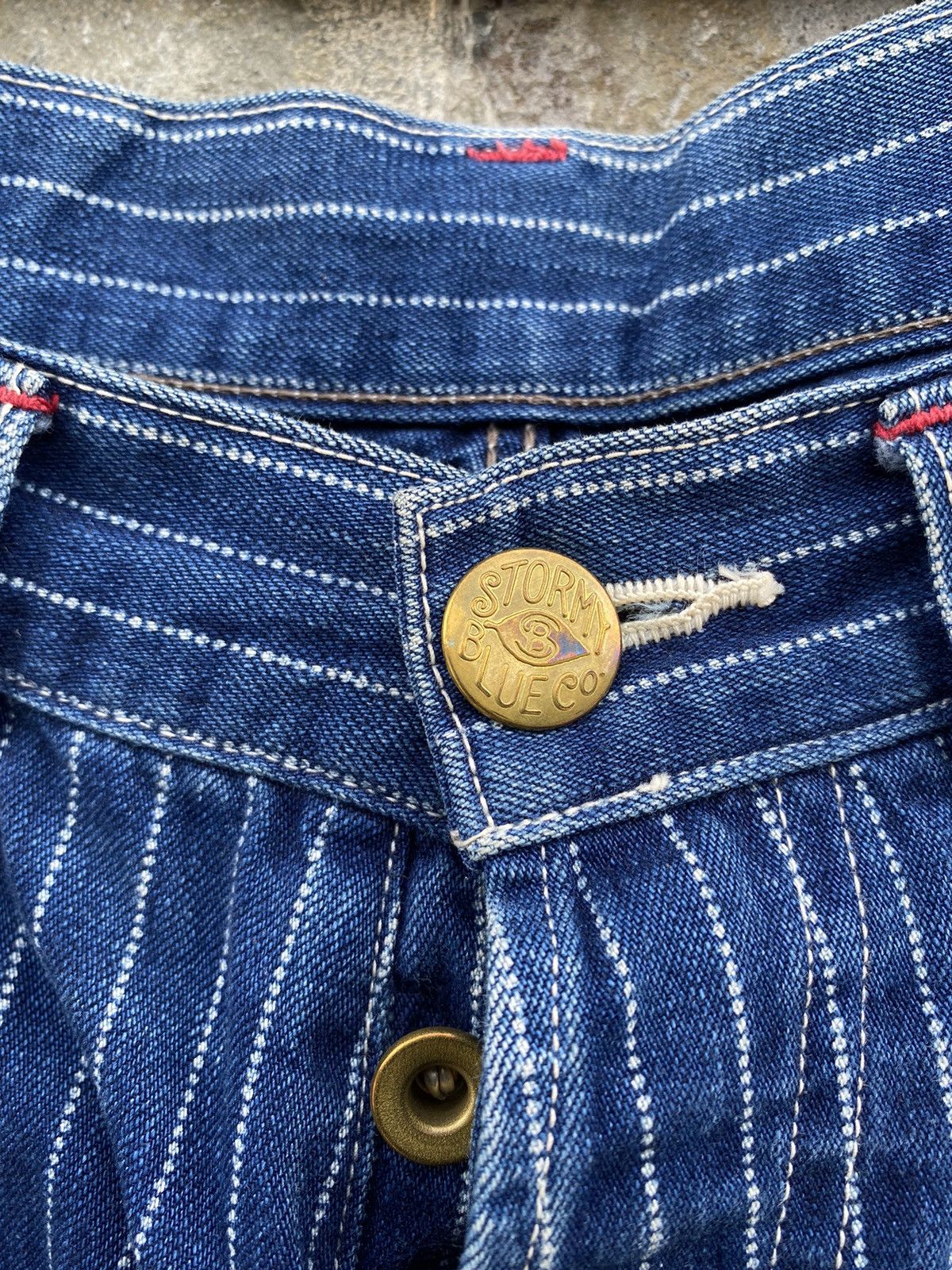 Orslow Pherrow Wabash Work Pants Indigo Size US 32 / EU 48 - 7 Thumbnail