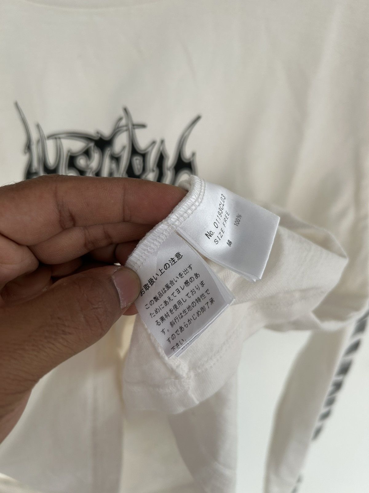 Hysteric Glamour Hysteric Glamour Longsleeve Snake Sleeve White Size US S / EU 44-46 / 1 - 7 Thumbnail