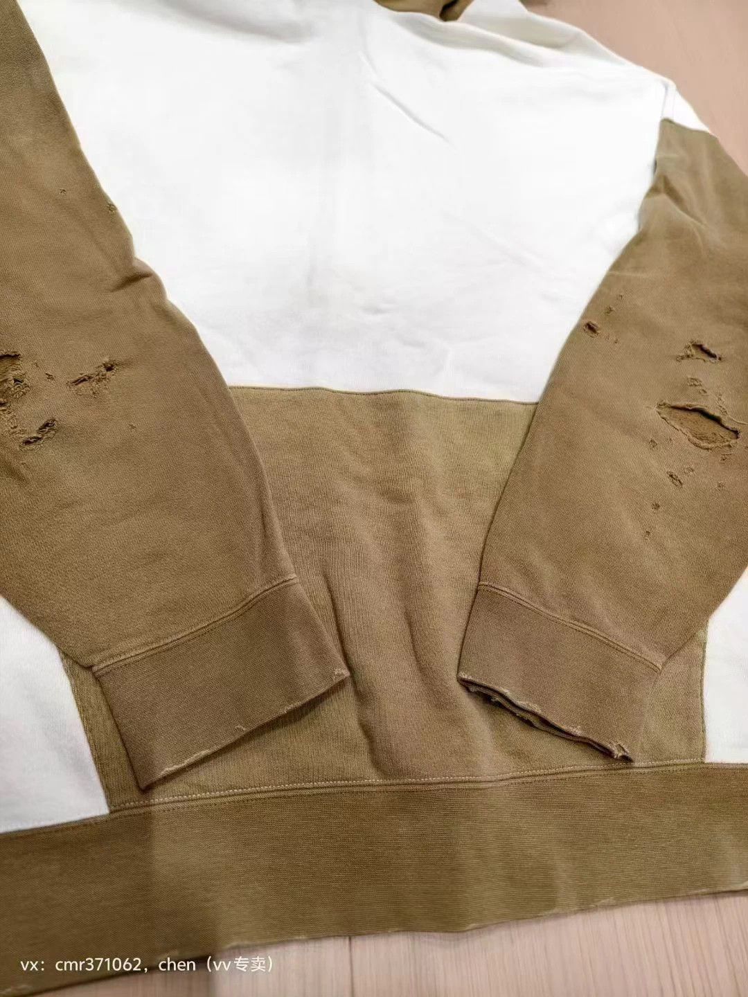 Visvim visvim 20SS jumbo hoodie crash fleece lined colorblock used 5 Size US XXL / EU 58 / 5 - 5 Thumbnail