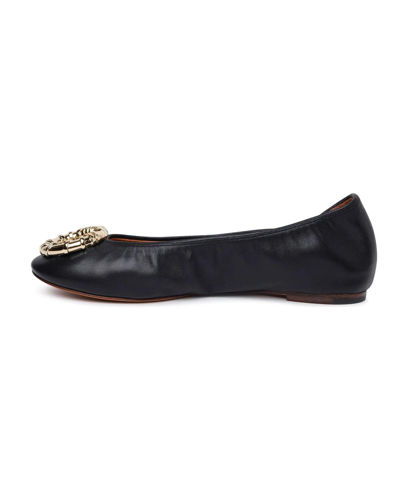 Lanvin o1y0326 Ballet Flats in Black Size US 7 / IT 37 - 2 Thumbnail