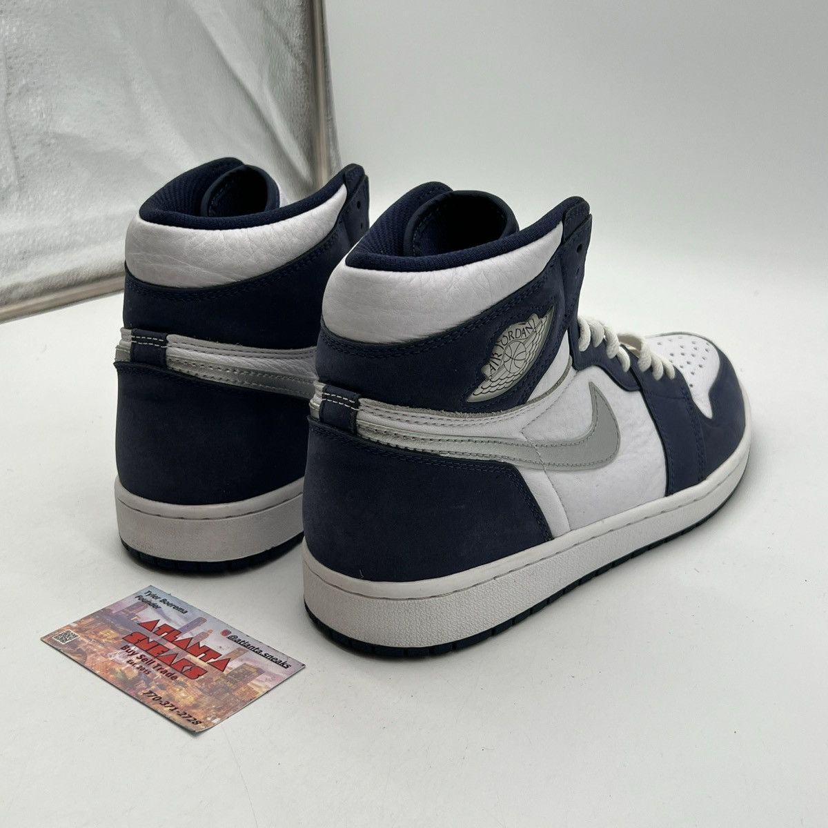 Jordan Brand Air Jordan 1 High midnight navy Size US 9.5 / EU 42-43 - 5 Thumbnail