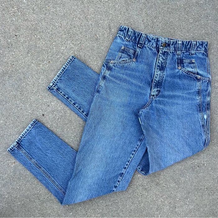 Wrangler 80s Wrangler High Rise bareback wedgy mom cowgirl jeans slim ...