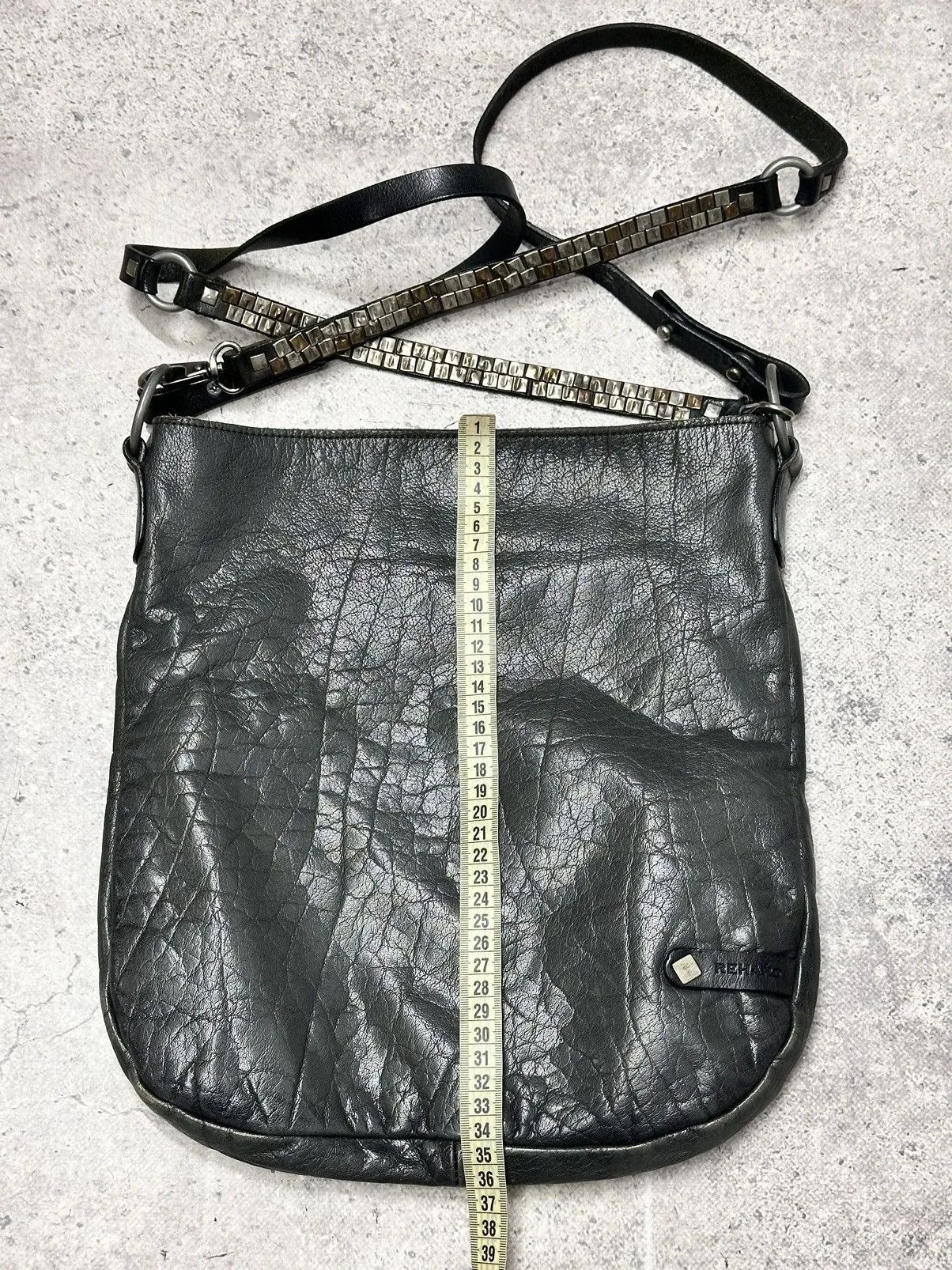 14th Addiction Vintage Japan Leather Bag Kapital Messenger Y2K Rare GOA Size ONE SIZE - 15 Thumbnail