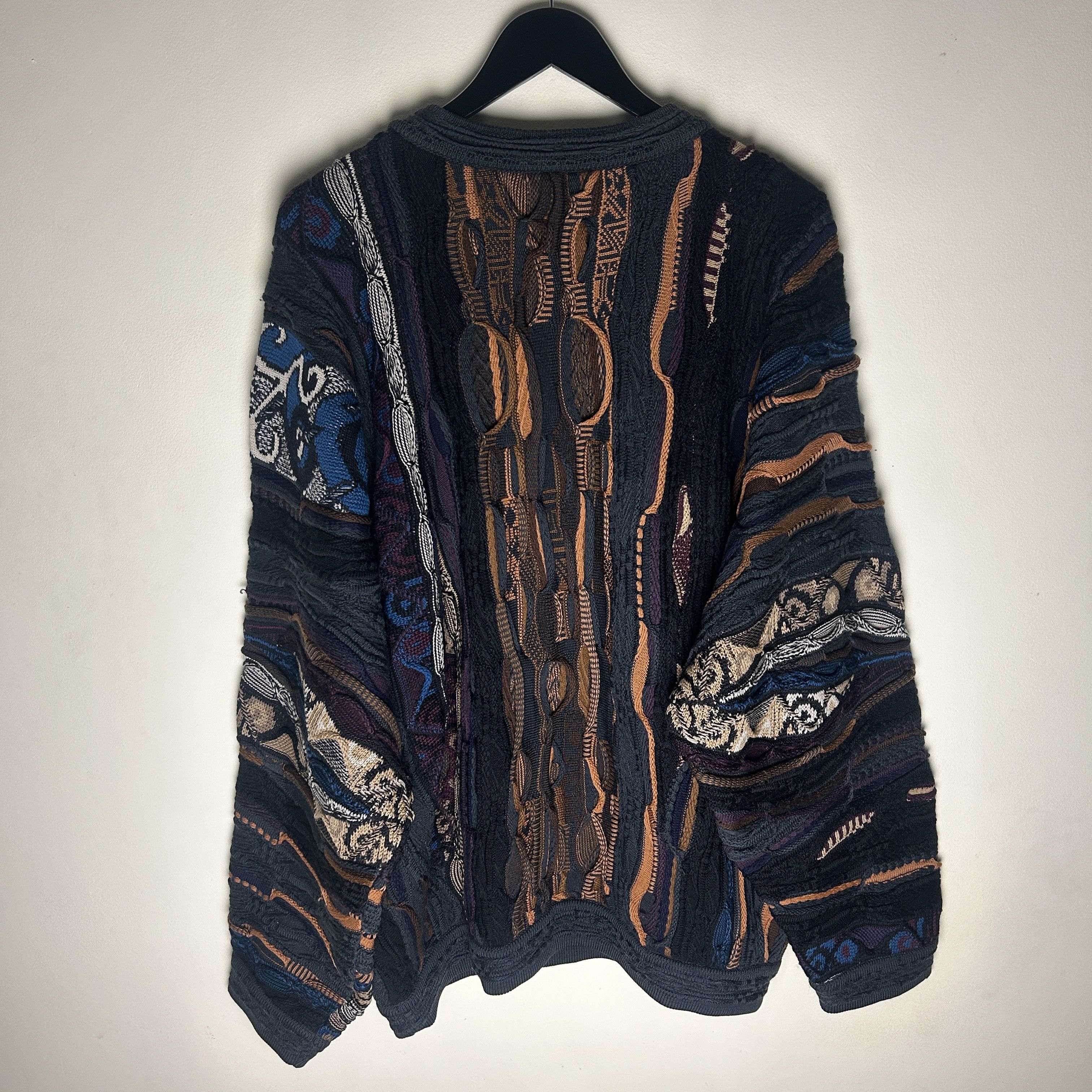 Vintage Coogi Australia 3D store Knit Cable Sweater