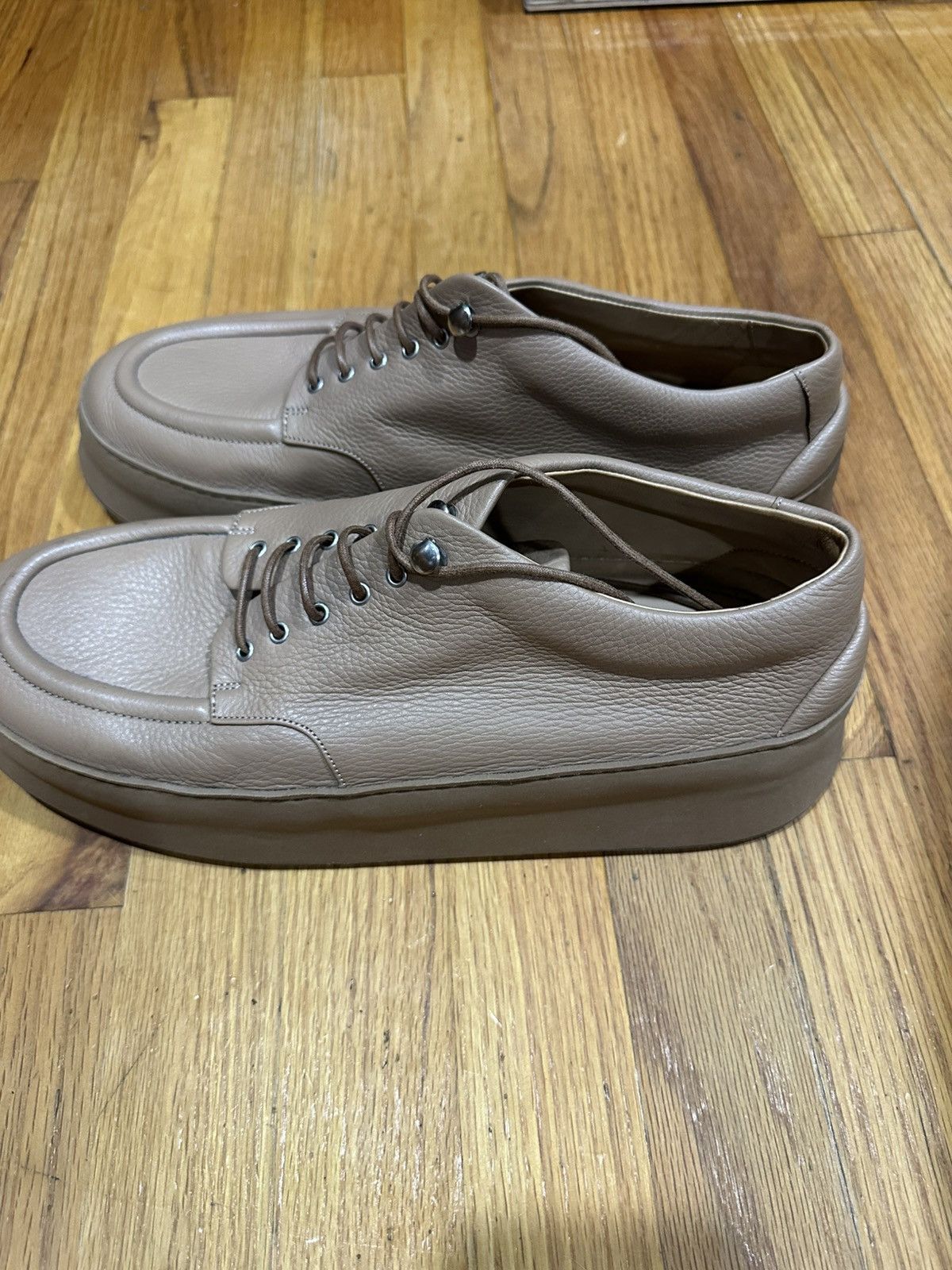 Marsell Marsell Cassapana Low Tan Men’s Shoes Size US 12 / EU 45 - 3 Thumbnail