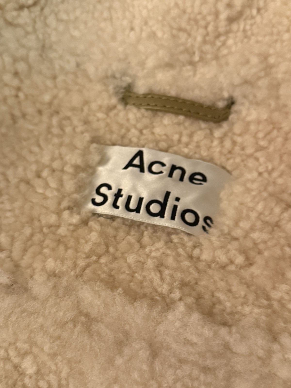 Acne Studios Acne Studios Checked Shearling Aviator Jacket Size US S / EU 44-46 / 1 - 8 Thumbnail