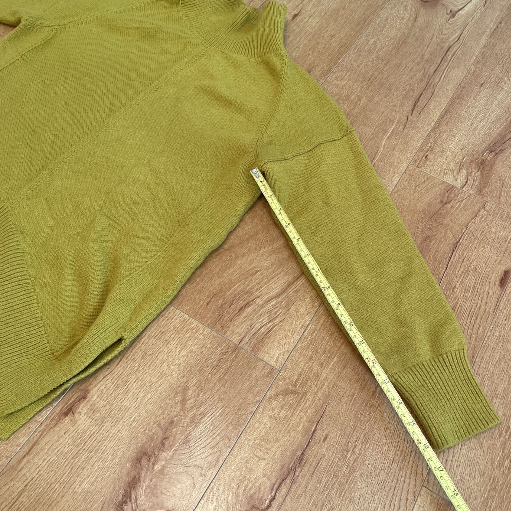 Anthropologie Maeve Anthropologie Sweater Small Turtle Neck Oversize Tunic Mustard Yellow Boho Pullover Women S Regular XS? No size mapping. Size S / US 4 / IT 40 - 4 Thumbnail