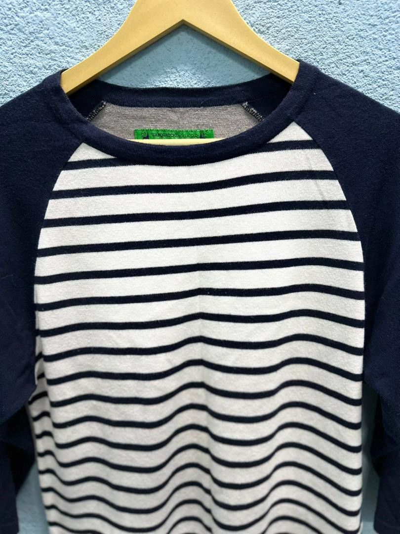 If Six Was Nine 💥SaSquAtChfaBrix💥 MadE In jApaN Stripe Tees ⚡️✨ Size US M / EU 48-50 / 2 - 4 Thumbnail