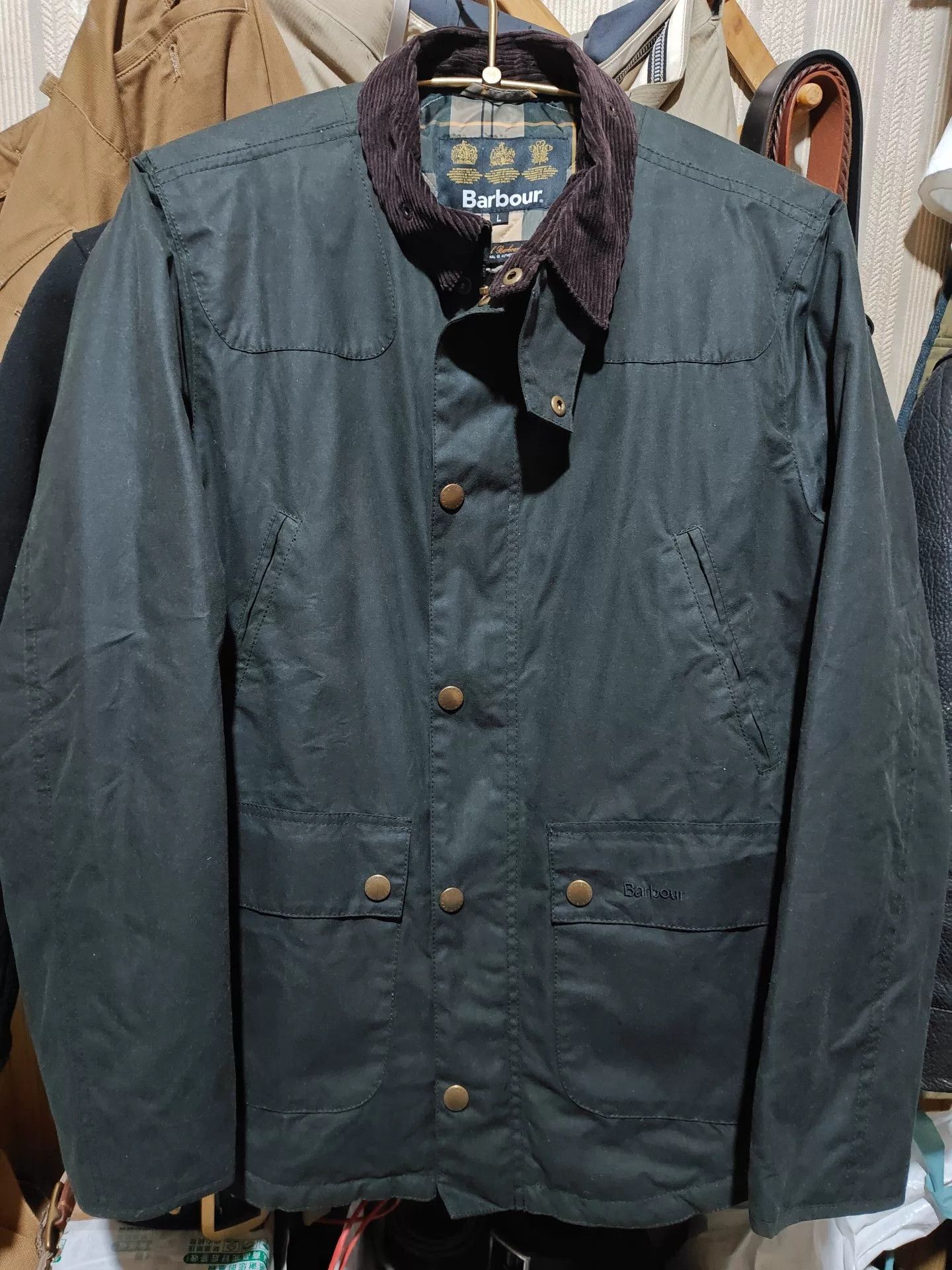 Barbour Barbour Bedale Waxed Cotton Jacket Size US L / EU 52-54 / 3 - 1 Thumbnail