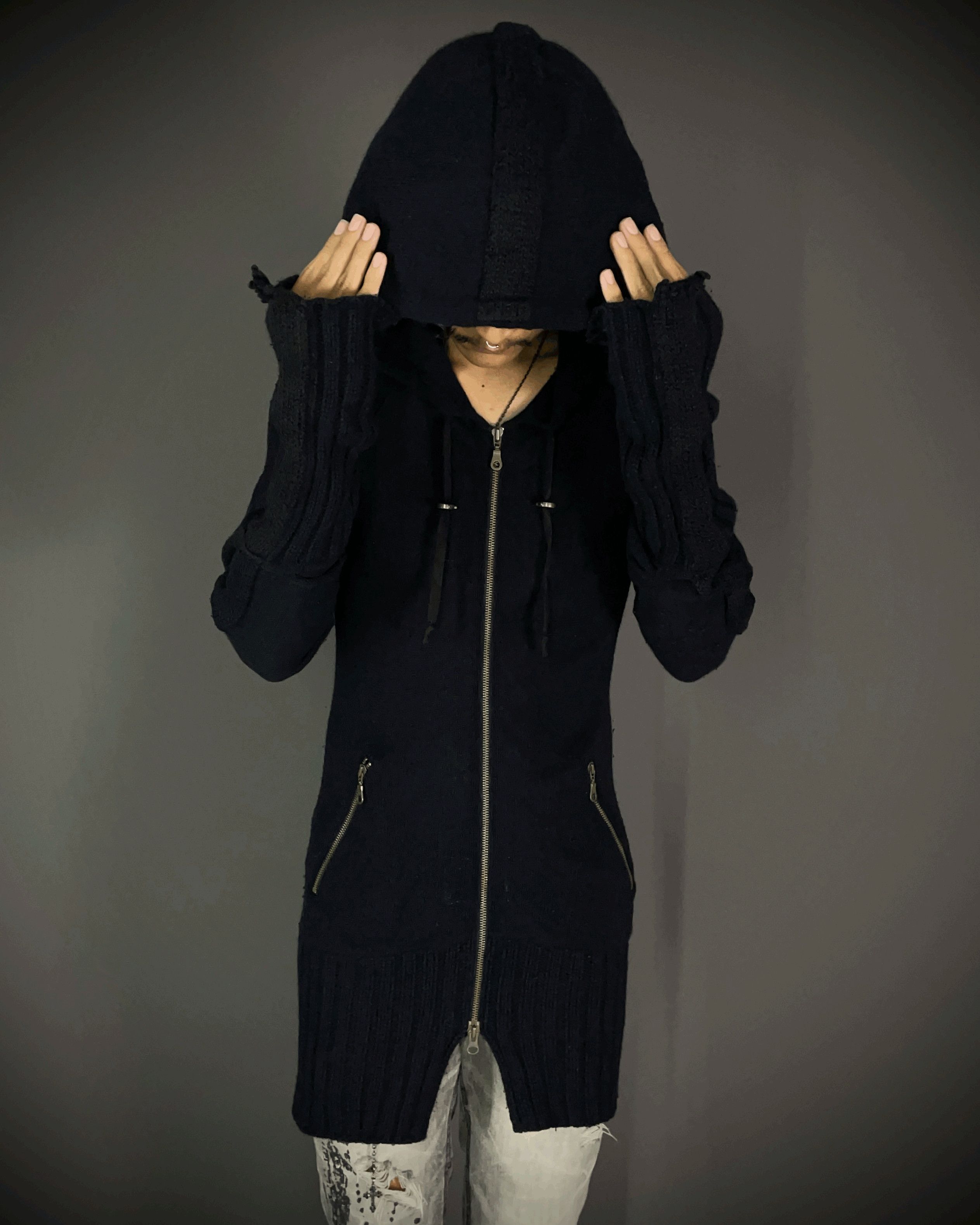 L.G.B PARKA/M Knit Hoodie