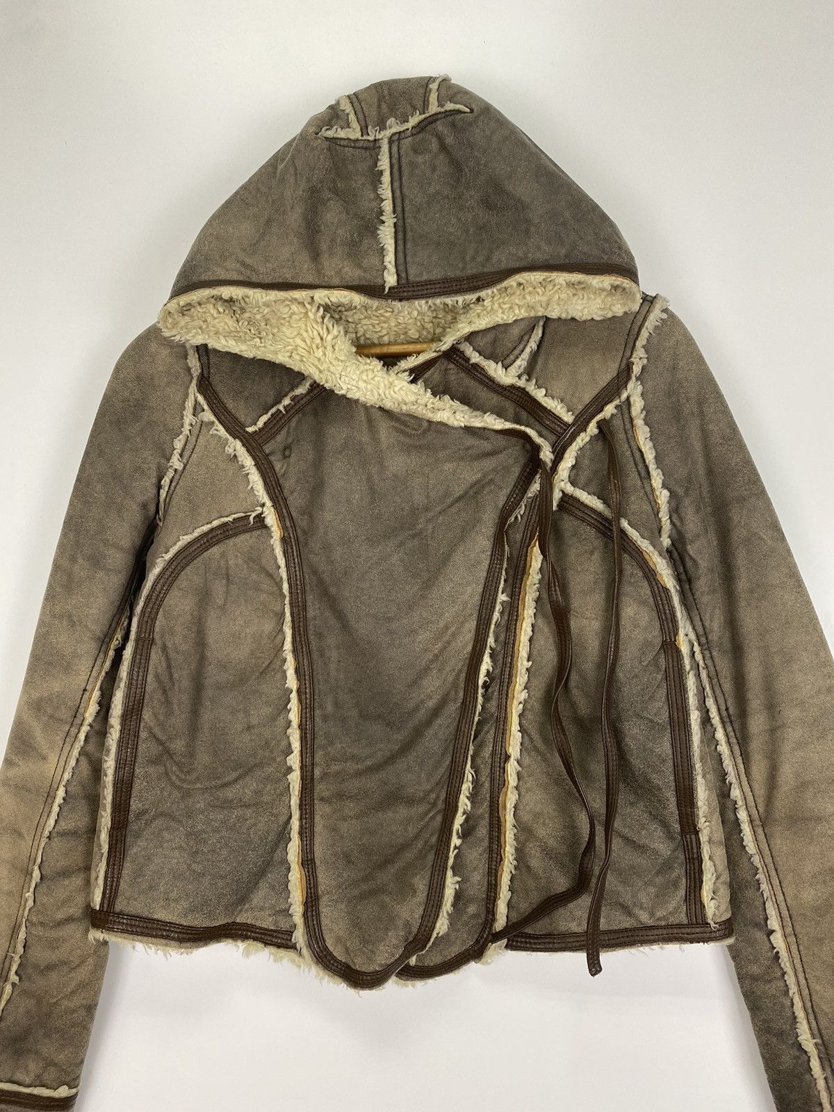 Tsumori Chisato Tsumori Chisato Issey Miyake Sherpa Faux Fur Size S / US 4 / IT 40 - 4 Thumbnail