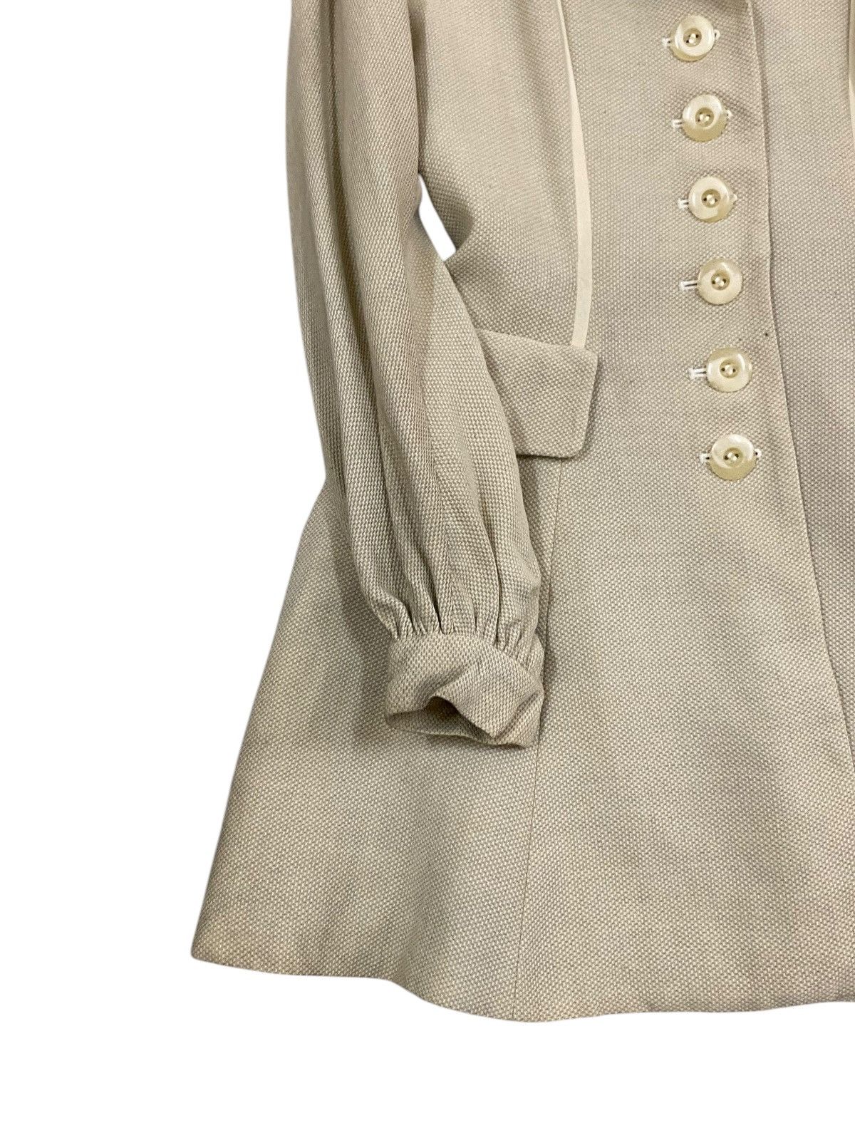 Christian Dior Monsieur Vintage Christian Dior Beige Wool Blazer - Size 7 Size M / US 6-8 / IT 42-44 - 5 Thumbnail