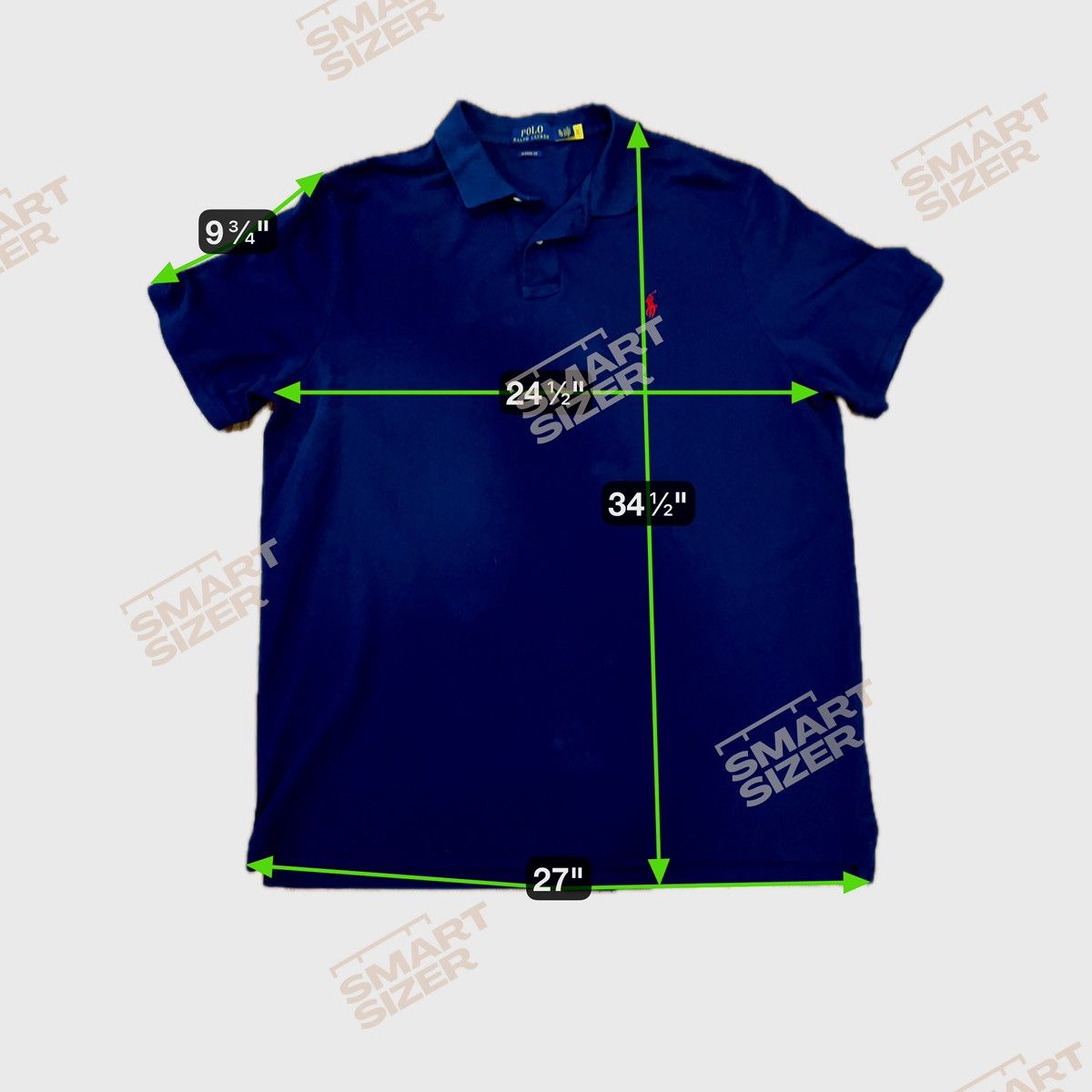 Polo Ralph Lauren Navy Polo by Ralph Lauren Size US XL / EU 56 / 4 - 4 Thumbnail