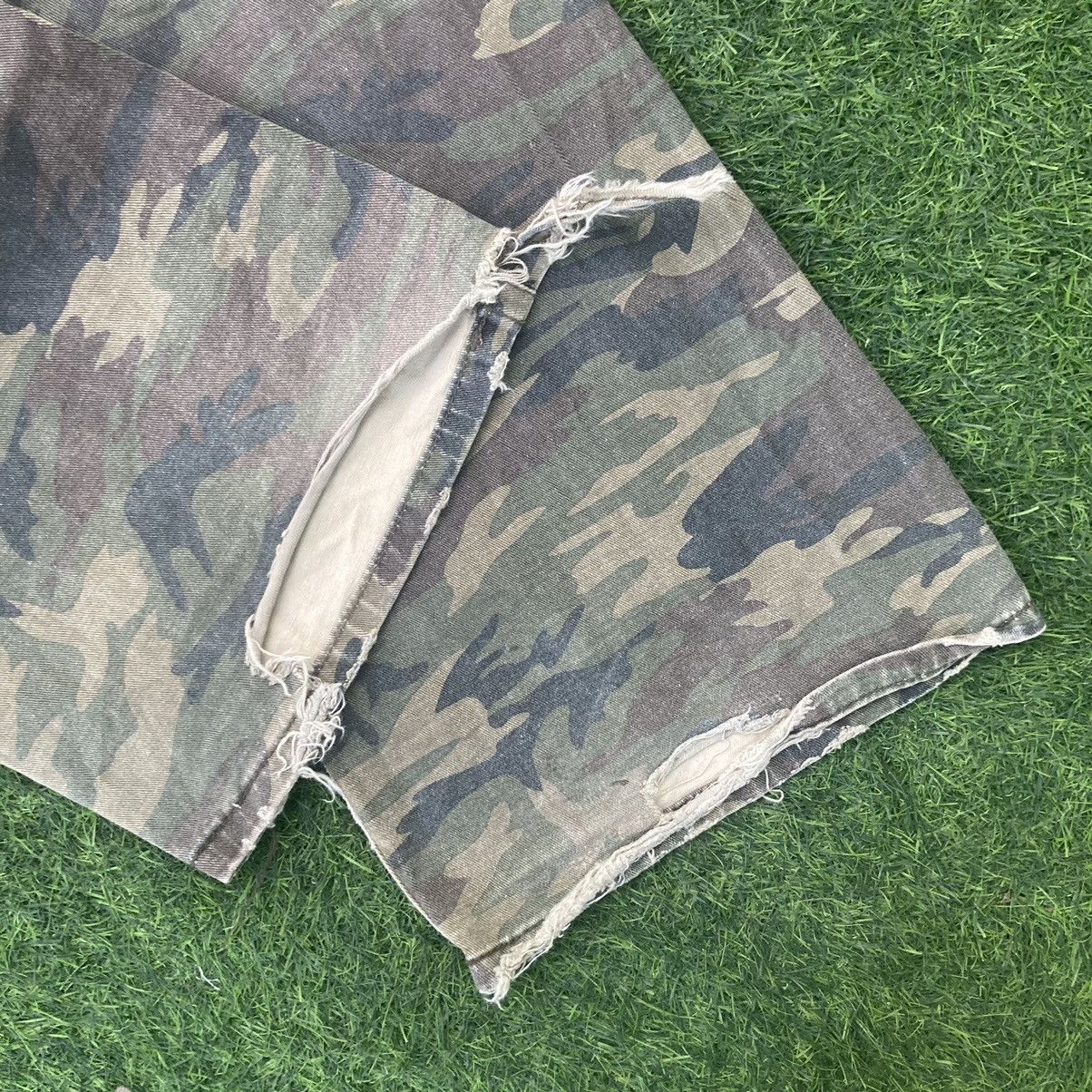 If Six Was Nine MIDAS BONDAGE CAMO BOOT CUT PANTS Size US 33 - 8 Thumbnail
