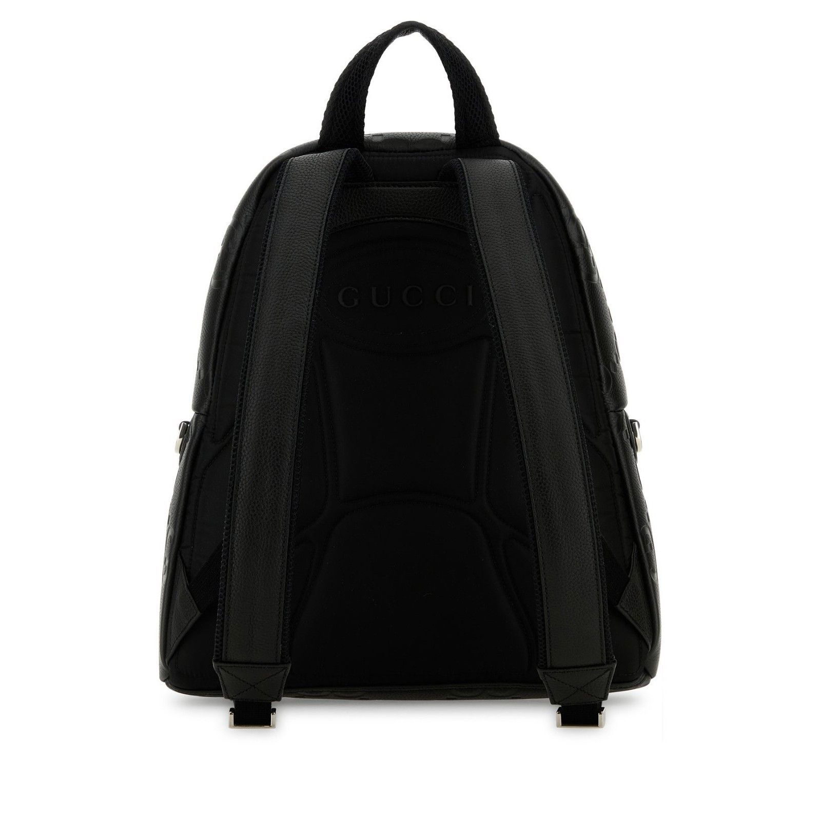 Gucci GUCCI GG Jumbo Black Leather Backpack New & Authentic Size ONE SIZE - 3 Thumbnail