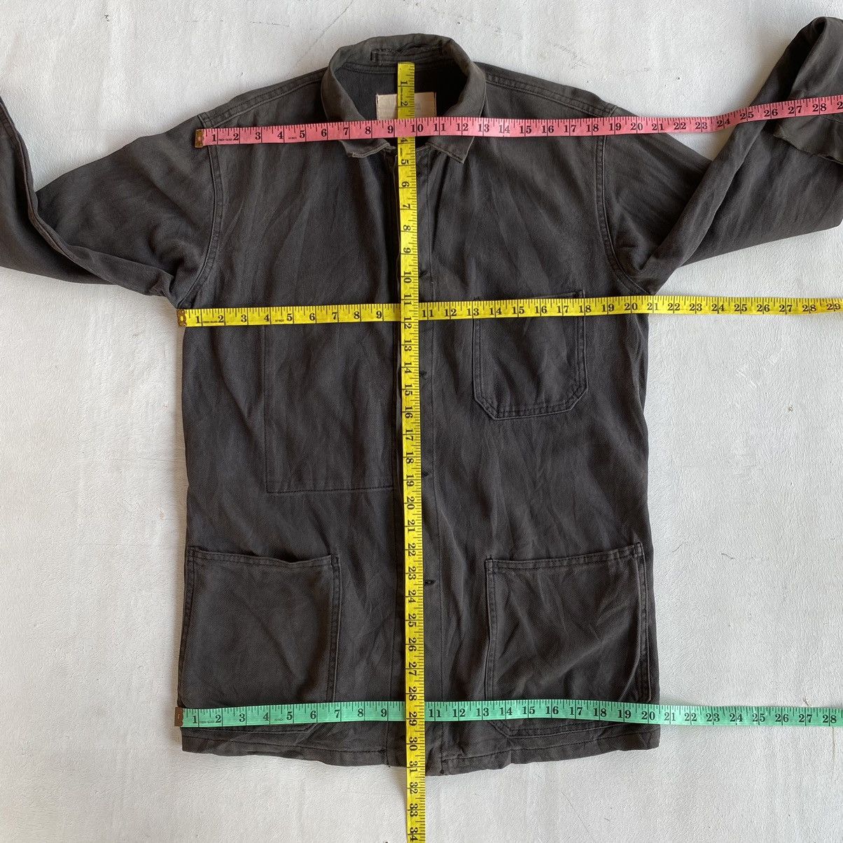 Japanese Brand × Zucca Zucca Sun Faded Chore Jacket Size US L / EU 52-54 / 3 - 16 Thumbnail