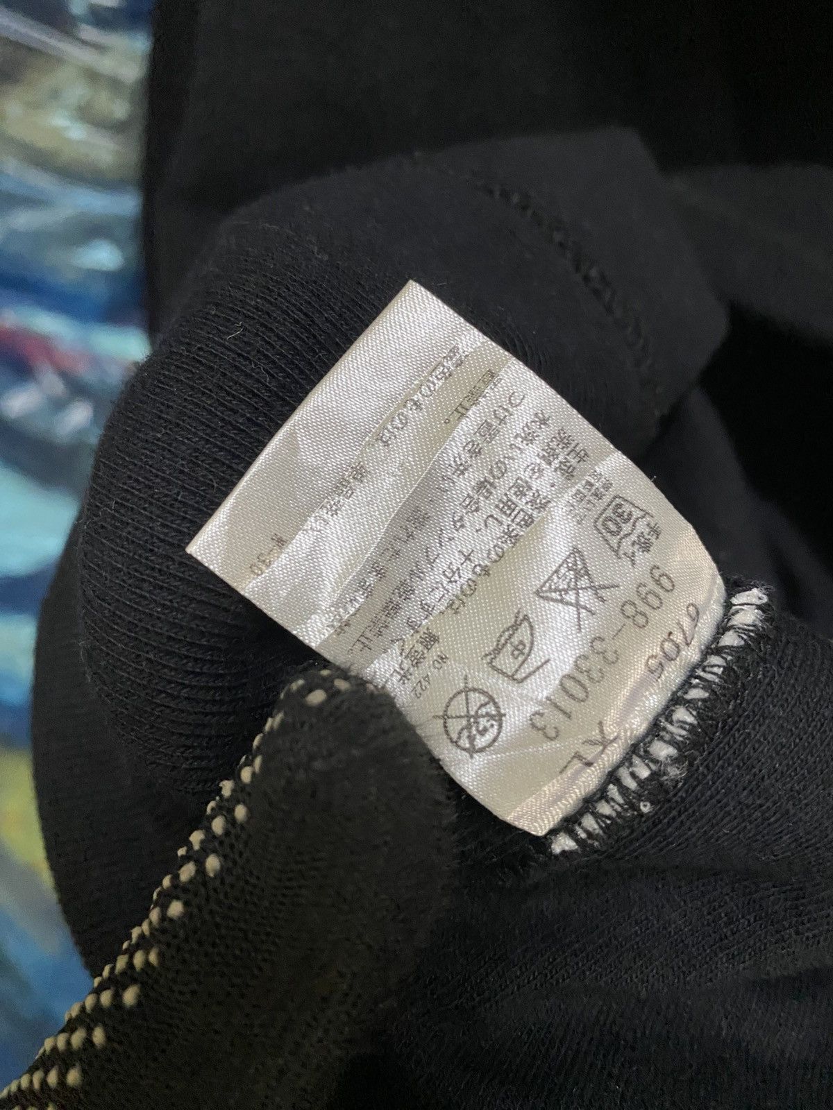 Japanese Brand Vintage Mad Hectic Barbed Wire Logo Hoodie Black Streetwear Size US L / EU 52-54 / 3 - 9 Thumbnail