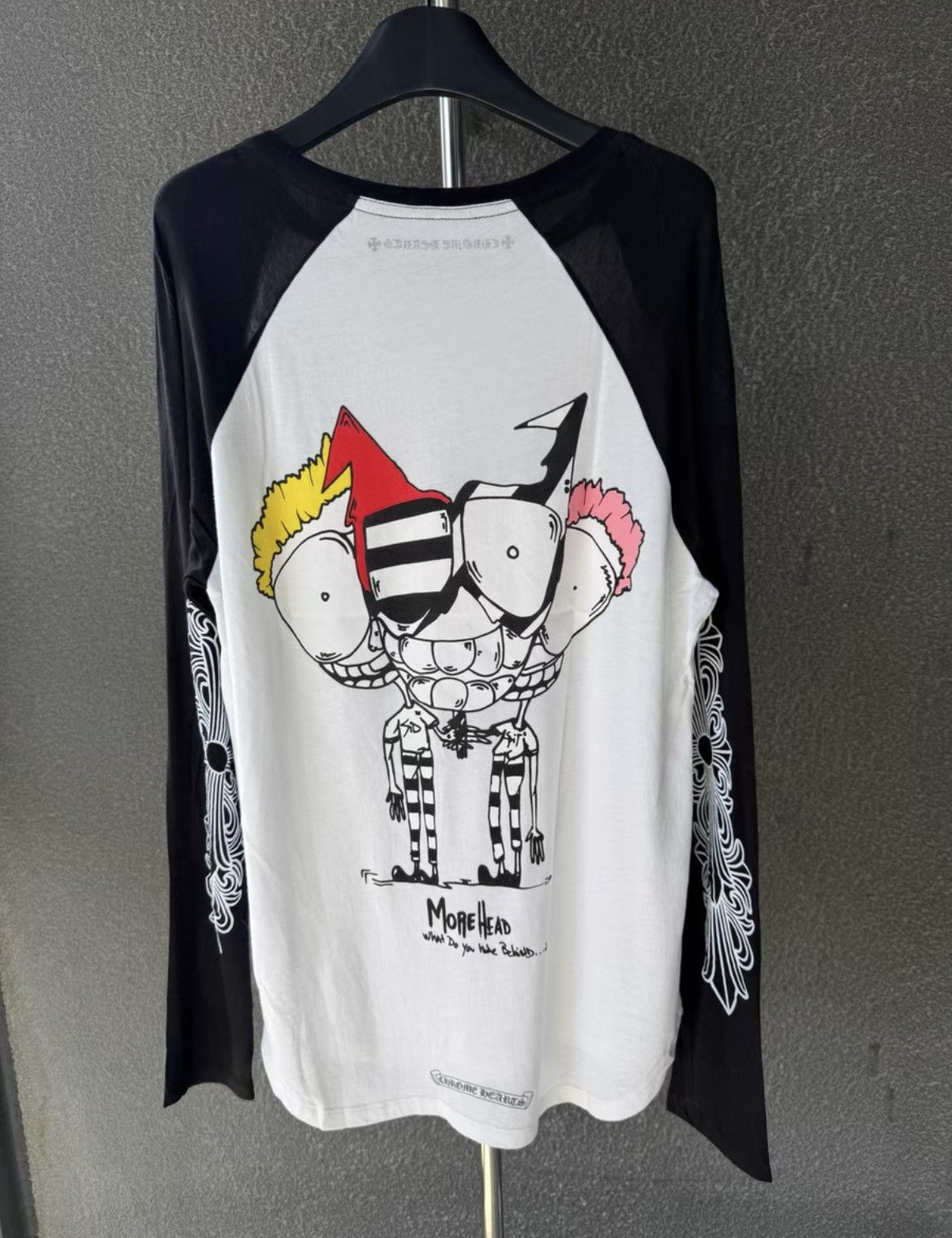 Chrome Hearts Chrome Hearts Matty Boy Graffiti Kirin Arm Long Sleeve Tee Size US M / EU 48-50 / 2 - 1 Thumbnail
