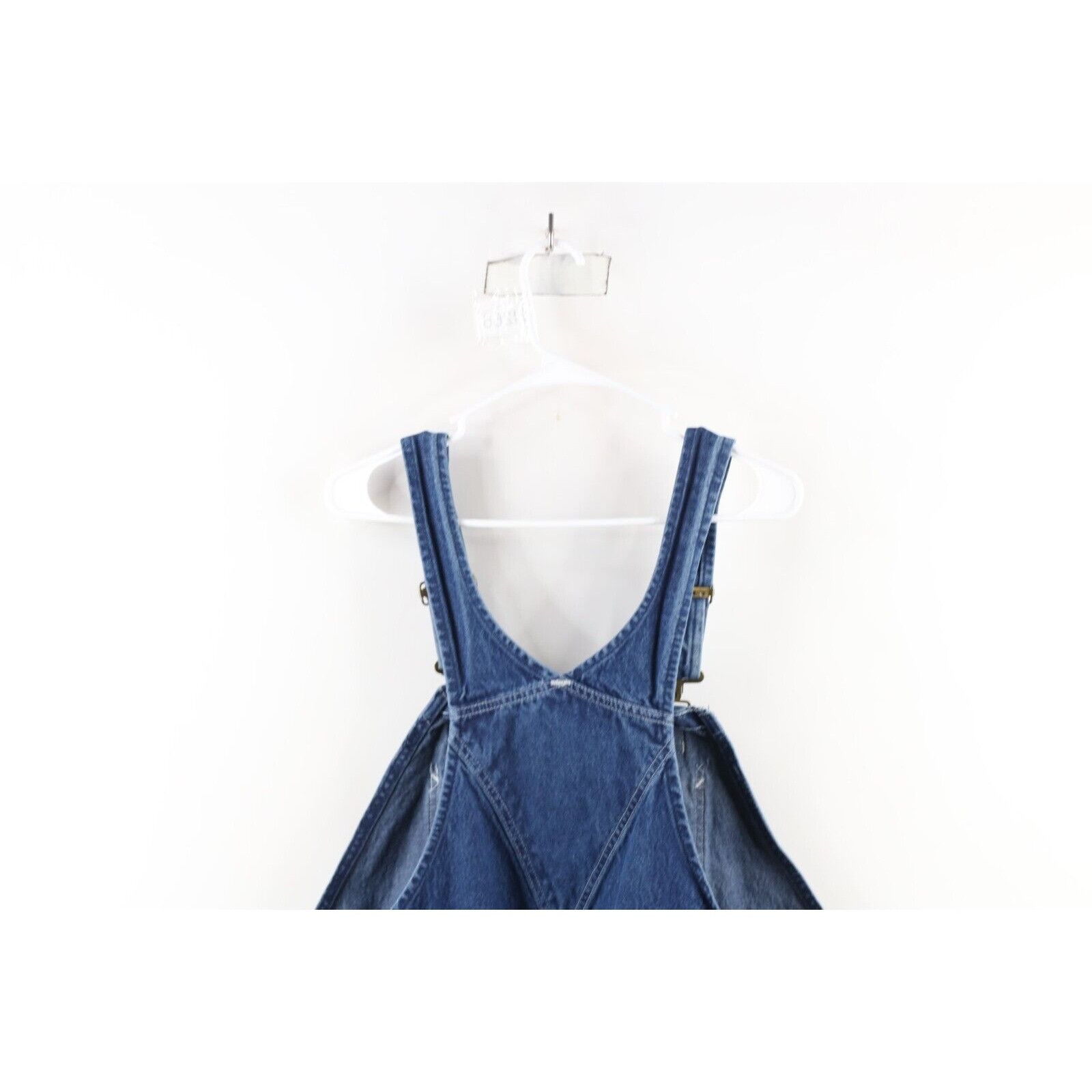Carhartt × Vintage Vintage 90s Carhartt Distressed Spell Out Denim Overalls Size US 42 / EU 58 - 14 Thumbnail