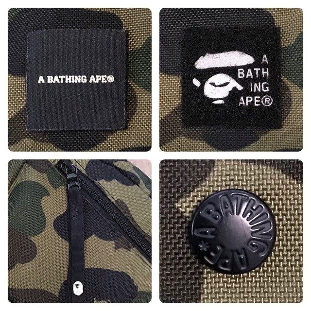 Bape BAPE × Cordura shoulder bag 1st camo green a bathing ape Size ONE SIZE - 9 Thumbnail