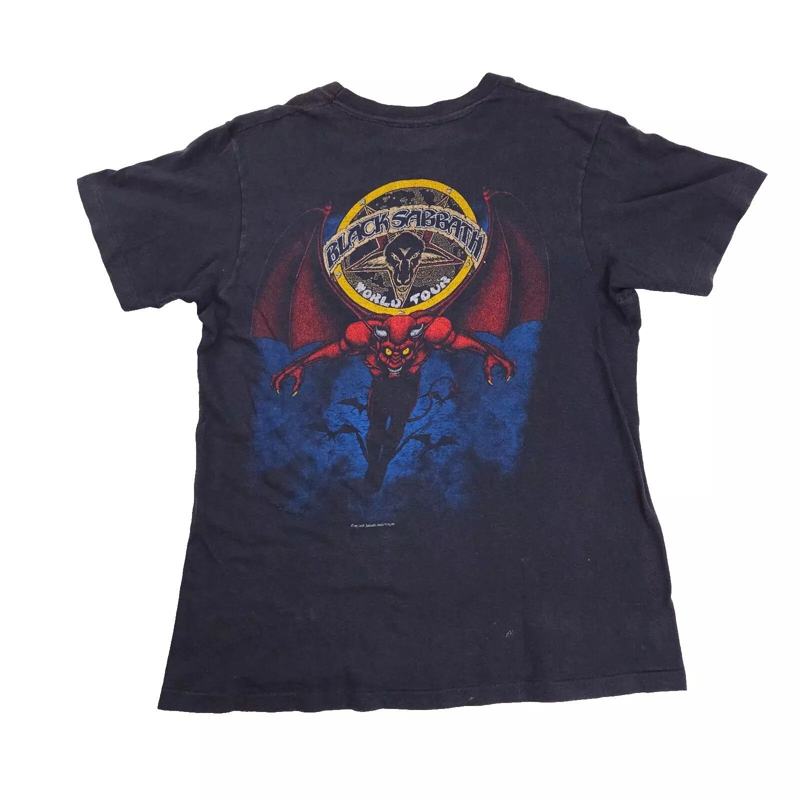 Ozzy Osbourne Black Sabbath Born Again Tour 1983 M Ozzy Vtg ORIGINAL Angel Size US L / EU 52-54 / 3 - 3 Thumbnail
