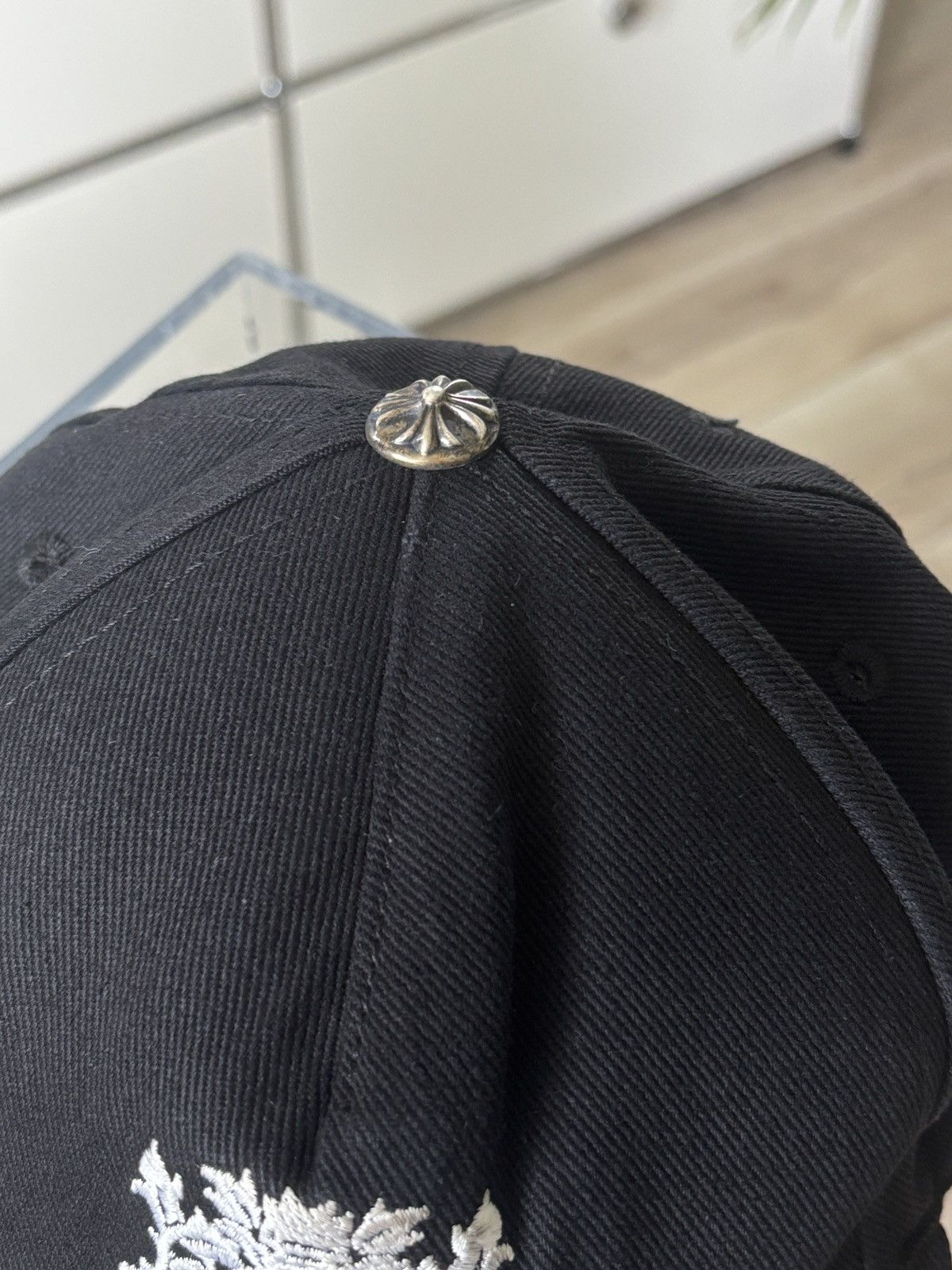 Chrome Hearts CHROME HEARTS FLORAL DAGGER DENIM HAT Size ONE SIZE - 6 Thumbnail