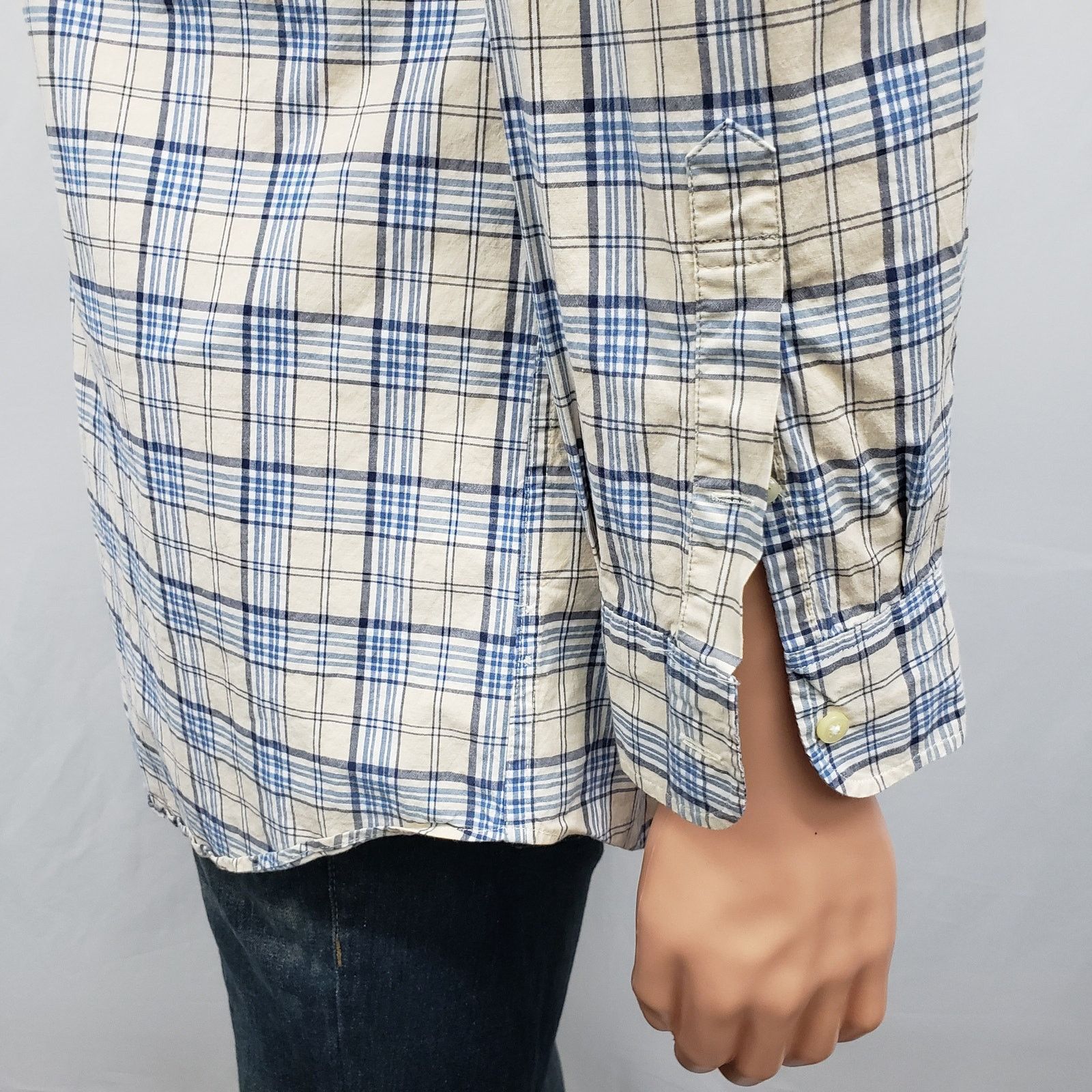 J.Crew J. Crew Secret Wash Shirt Stretch Plaid Check L/S Men XL Size US XL / EU 56 / 4 - 8 Thumbnail