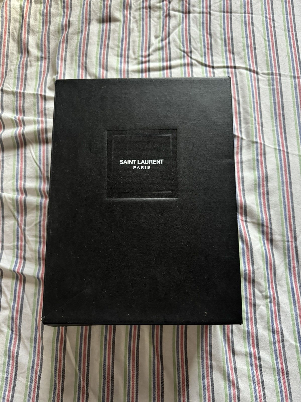 Saint Laurent Paris Saint Laurent High Top Sneakers Size US 9.5 / EU 42-43 - 2 Thumbnail