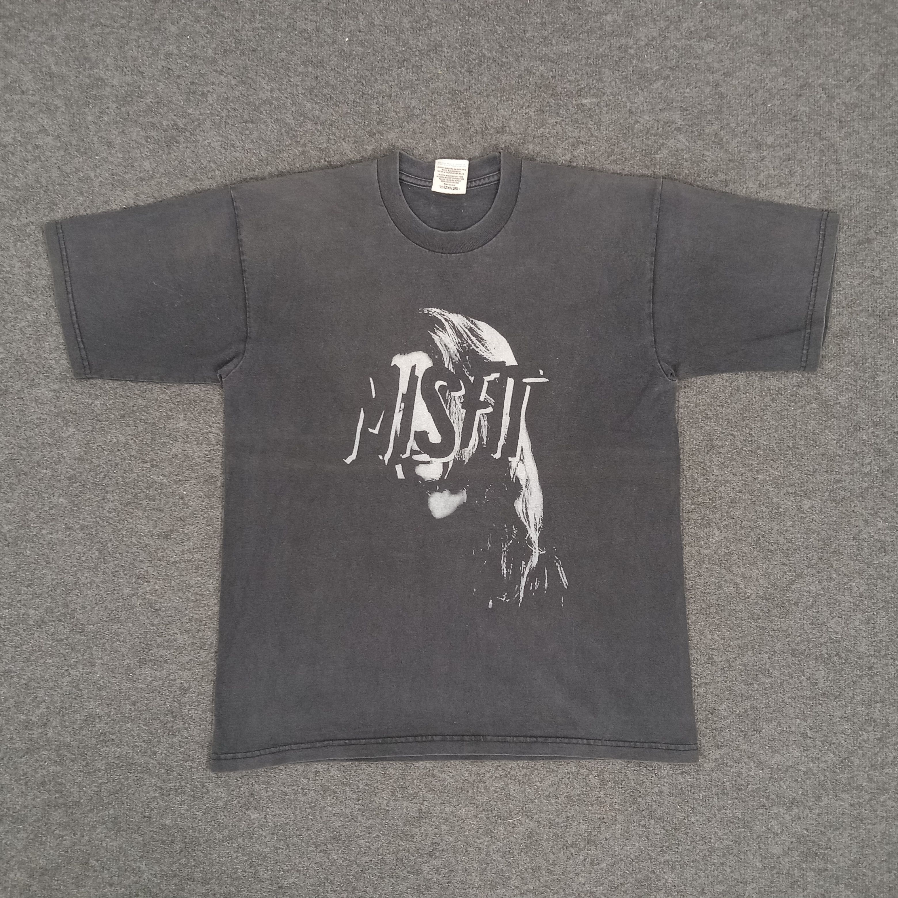 Band Tees × Misfits × Vintage Misfit American Punk Rock Band Tshirt Size US L / EU 52-54 / 3 - 1 Thumbnail