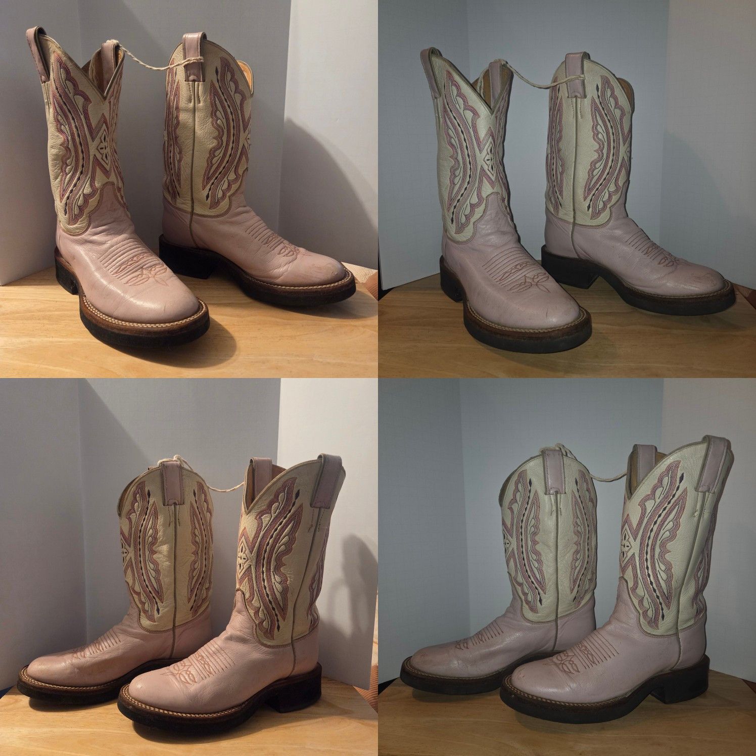 Justin Boots Women SIZE 6 B Justin Boots Tekno Crepe Oil Resist Western Size US 6 / IT 36 - 2 Thumbnail