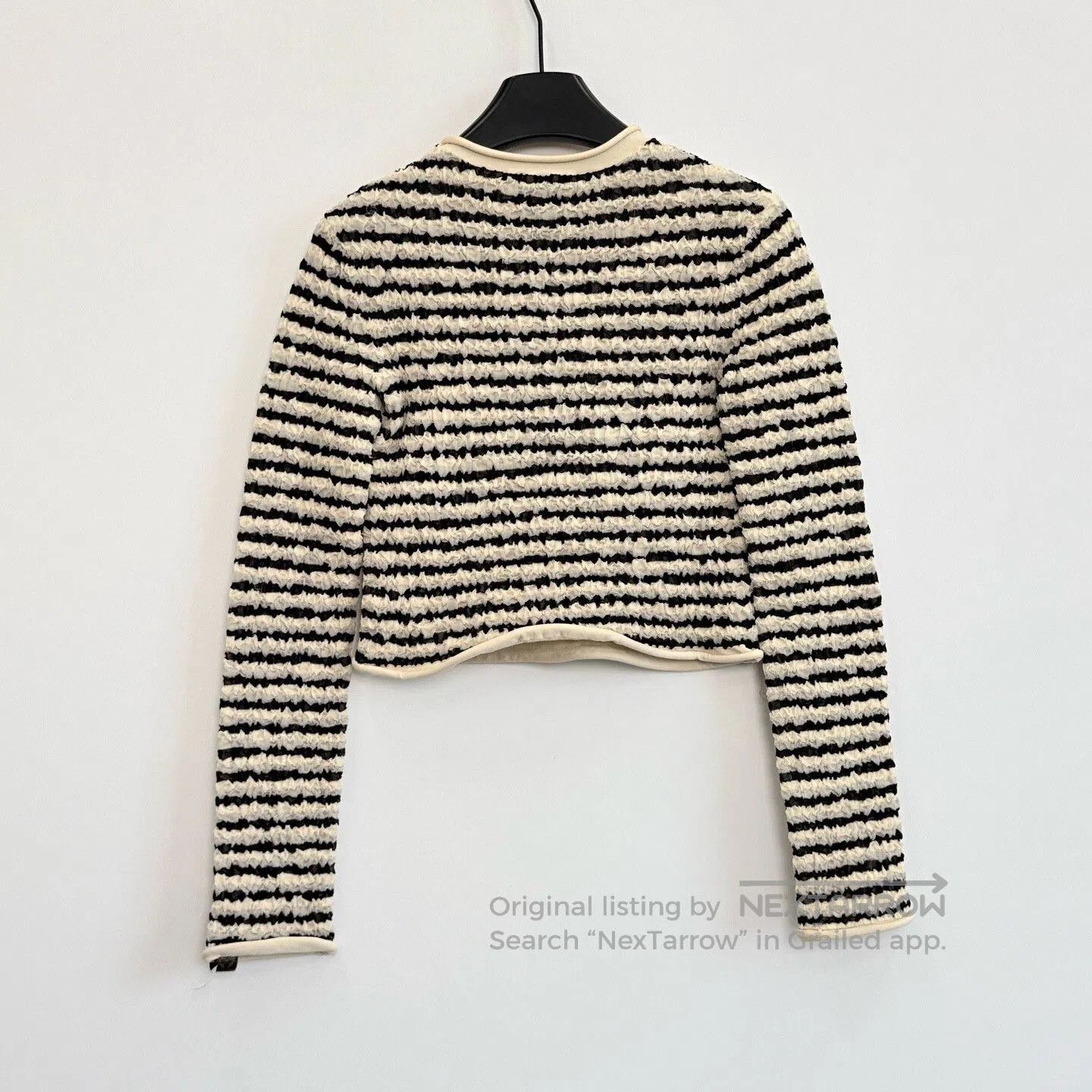 Louis Vuitton LV Pleated Texture Horizontal Stripe T. Size XS / US 0-2 / IT 36-38 - 3 Thumbnail