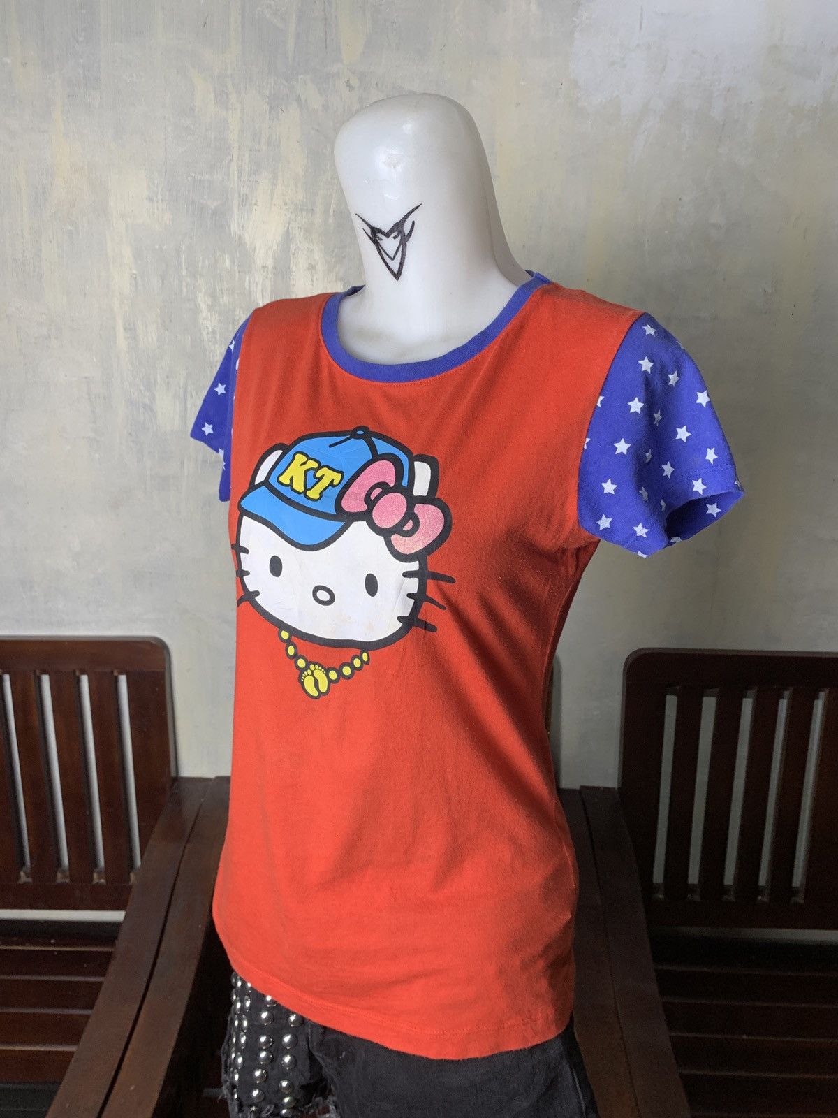 Anime Hello Kitty x Hang Ten Japan Multicolor Cute Icon Pic Top Size M / US 6-8 / IT 42-44 - 2 Thumbnail