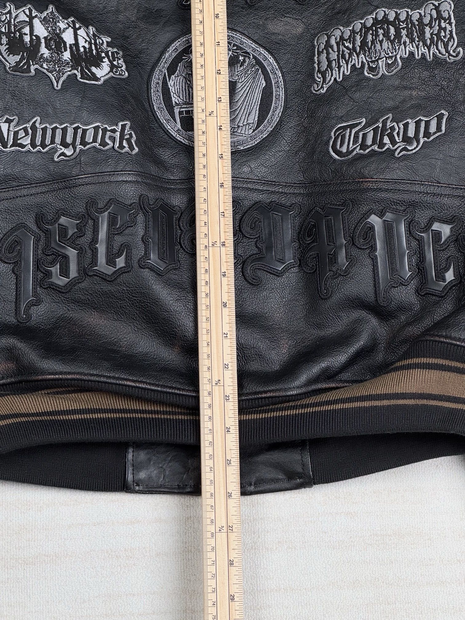 Avirex avirex x children of the discordance varsity leather jacket Size US M / EU 48-50 / 2 - 15 Thumbnail