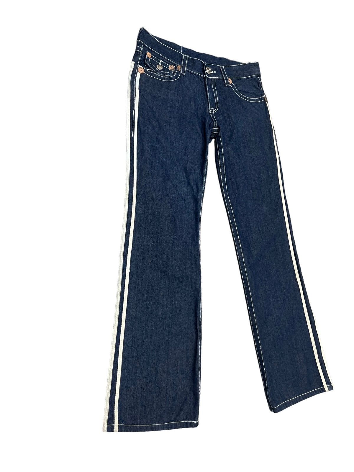 Other Vintage True Religion Billy Super T Denim Jeans Size US 35 - 5 Thumbnail