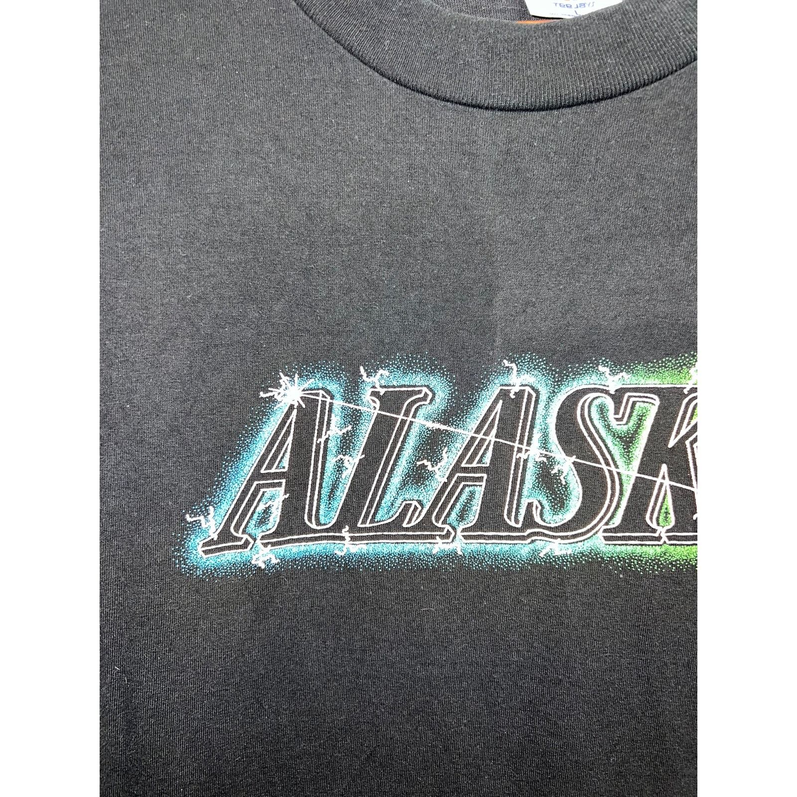 Vintage Vintage Alaska Shirt State Tee Sof Tee Jays Tee 90s VTG L Size US L / EU 52-54 / 3 - 3 Thumbnail