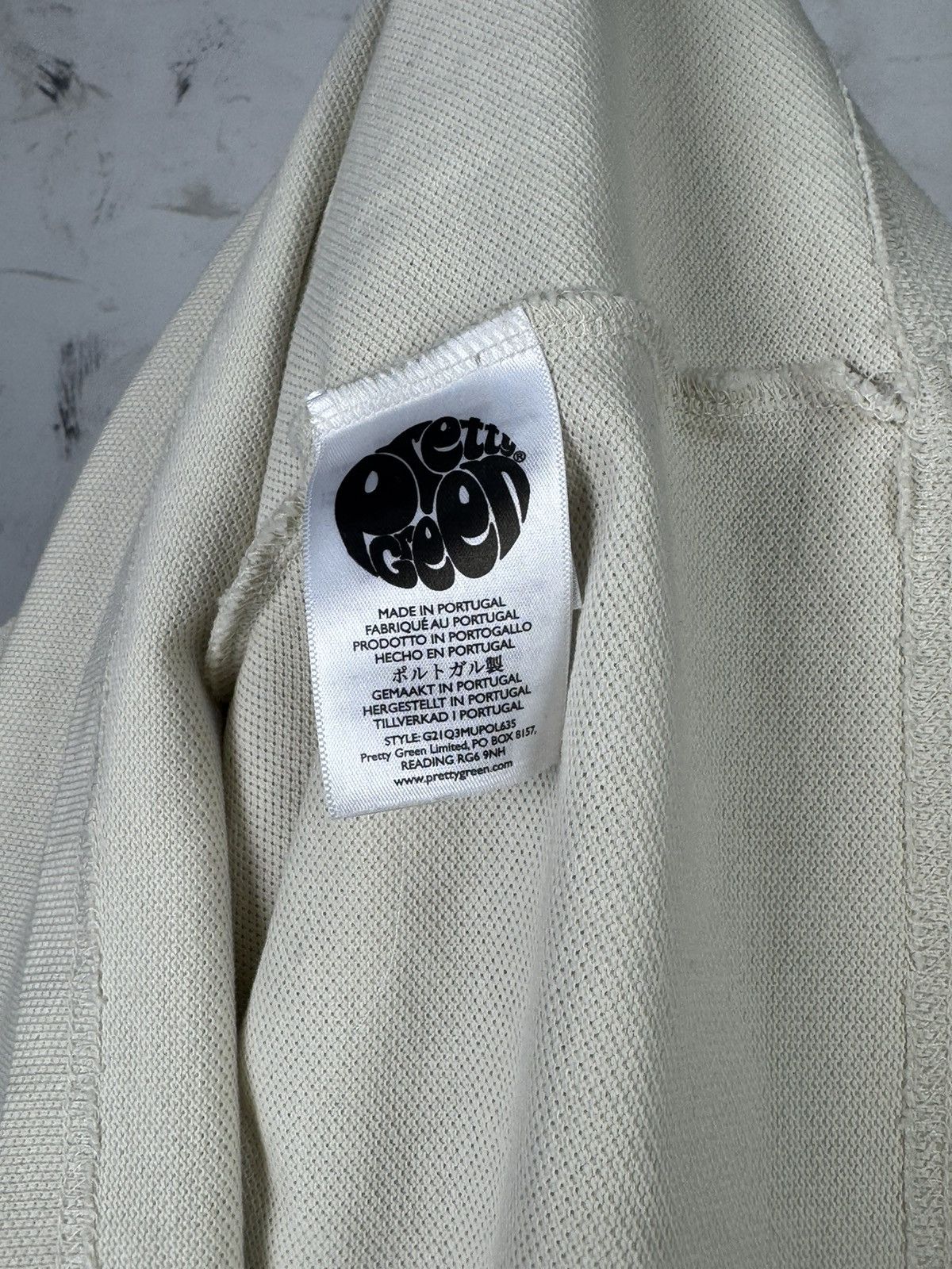 Pretty Green Pretty Green Long Sleeve Polo Shirt Size M Size US M / EU 48-50 / 2 - 5 Thumbnail