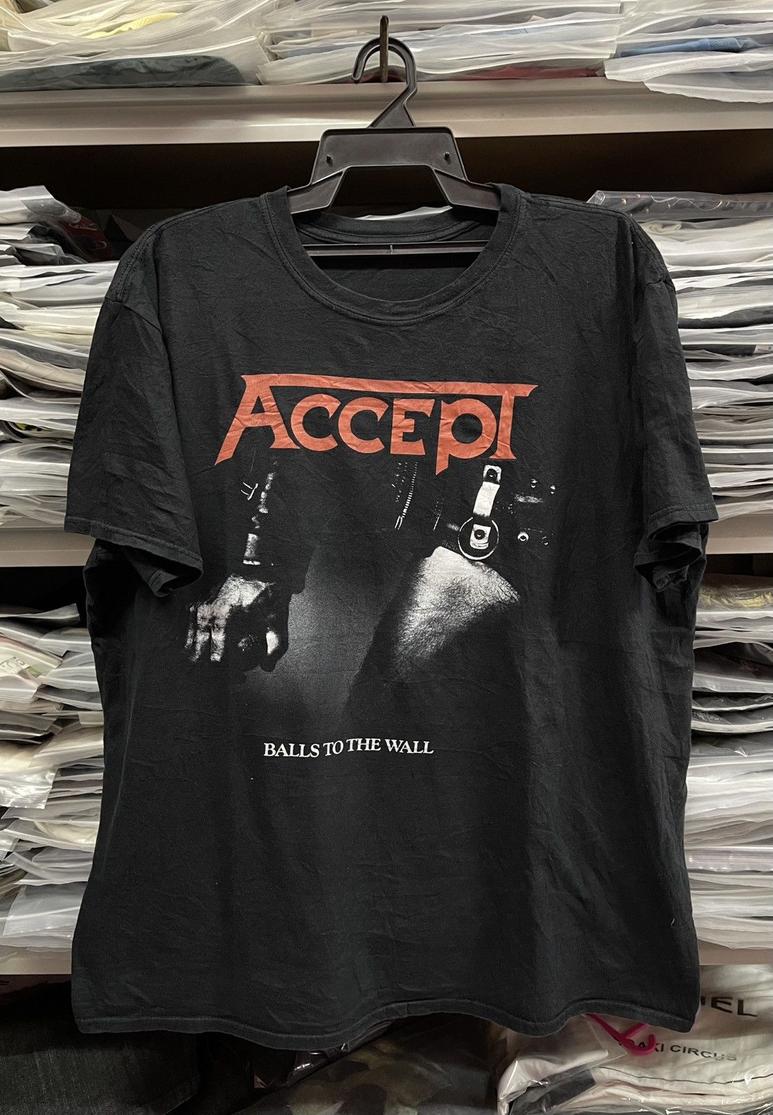 Band Tees German Heavy Metal Band Accept " Ball To The Wall"🔥🔥🔥 Size US XL / EU 56 / 4 - 1 Thumbnail