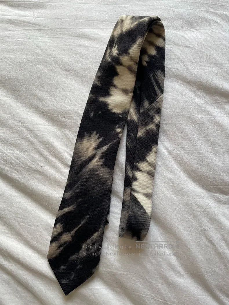 Dries Van Noten Dries Van Noten Tie-Dye Series Wool Tie Size ONE SIZE - 1 Thumbnail