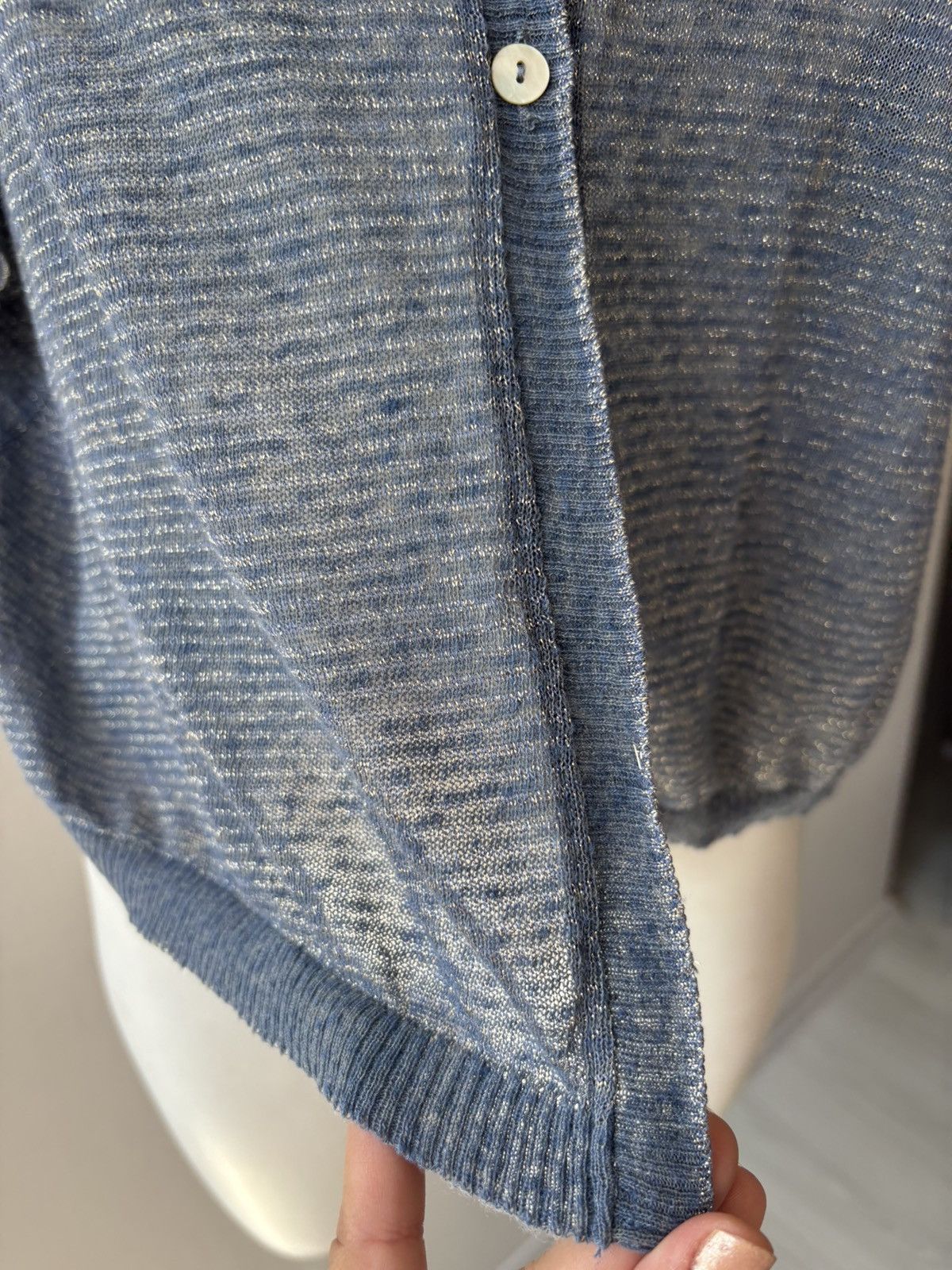 Vintage Na Na Italy silk blouse Size L / US 10 / IT 46 - 5 Thumbnail