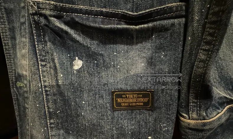 Neighborhood Neighborhood Railroad Denim Jacket, Size L Size US L / EU 52-54 / 3 - 4 Thumbnail