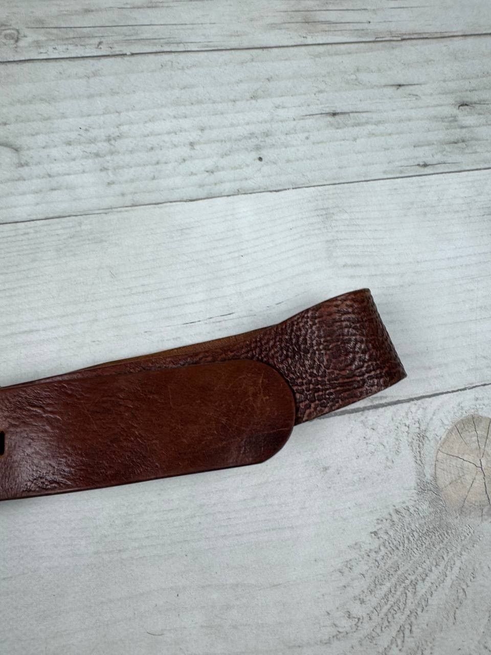 Diesel Vintage Diesel Leather Belt Brown Size ONE SIZE - 7 Thumbnail