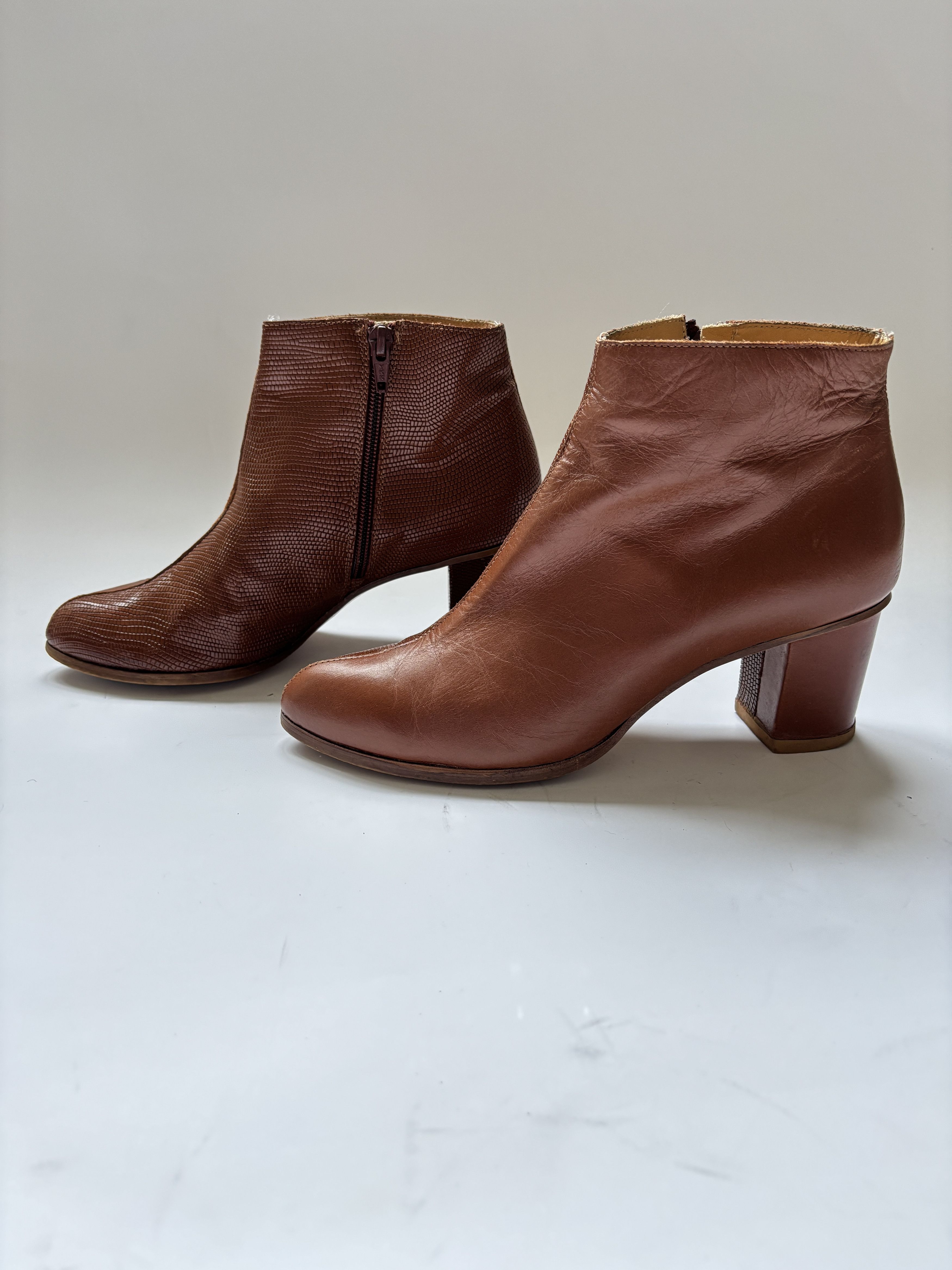 Maison Margiela ⚡️QUICK SALE⚡️ Maison Margiela MM6 Brown Boots Size US 7.5 / IT 37.5 - 5 Thumbnail